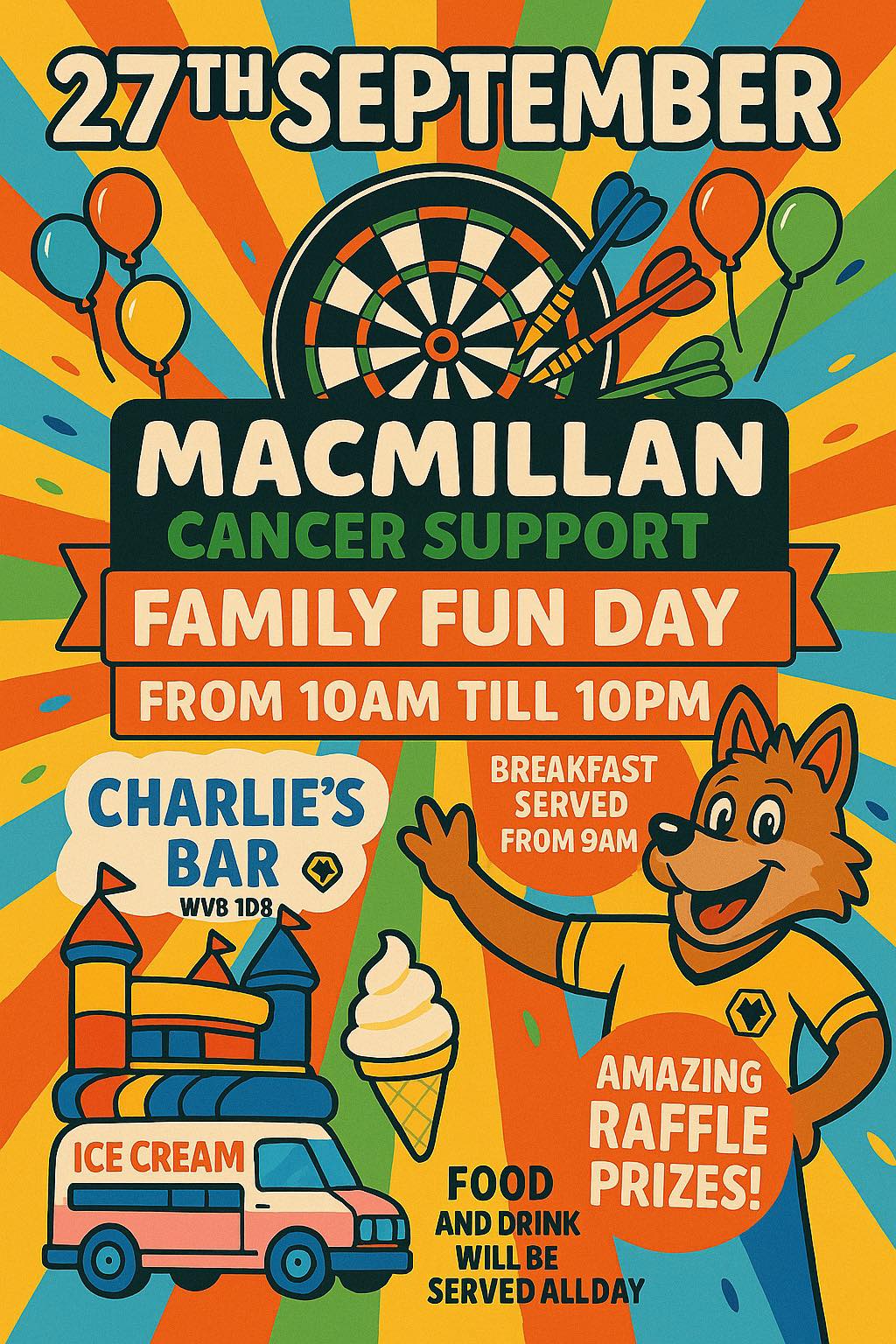 Charlie's - Our next fundraising event. Join us for a Family Fun Day ...