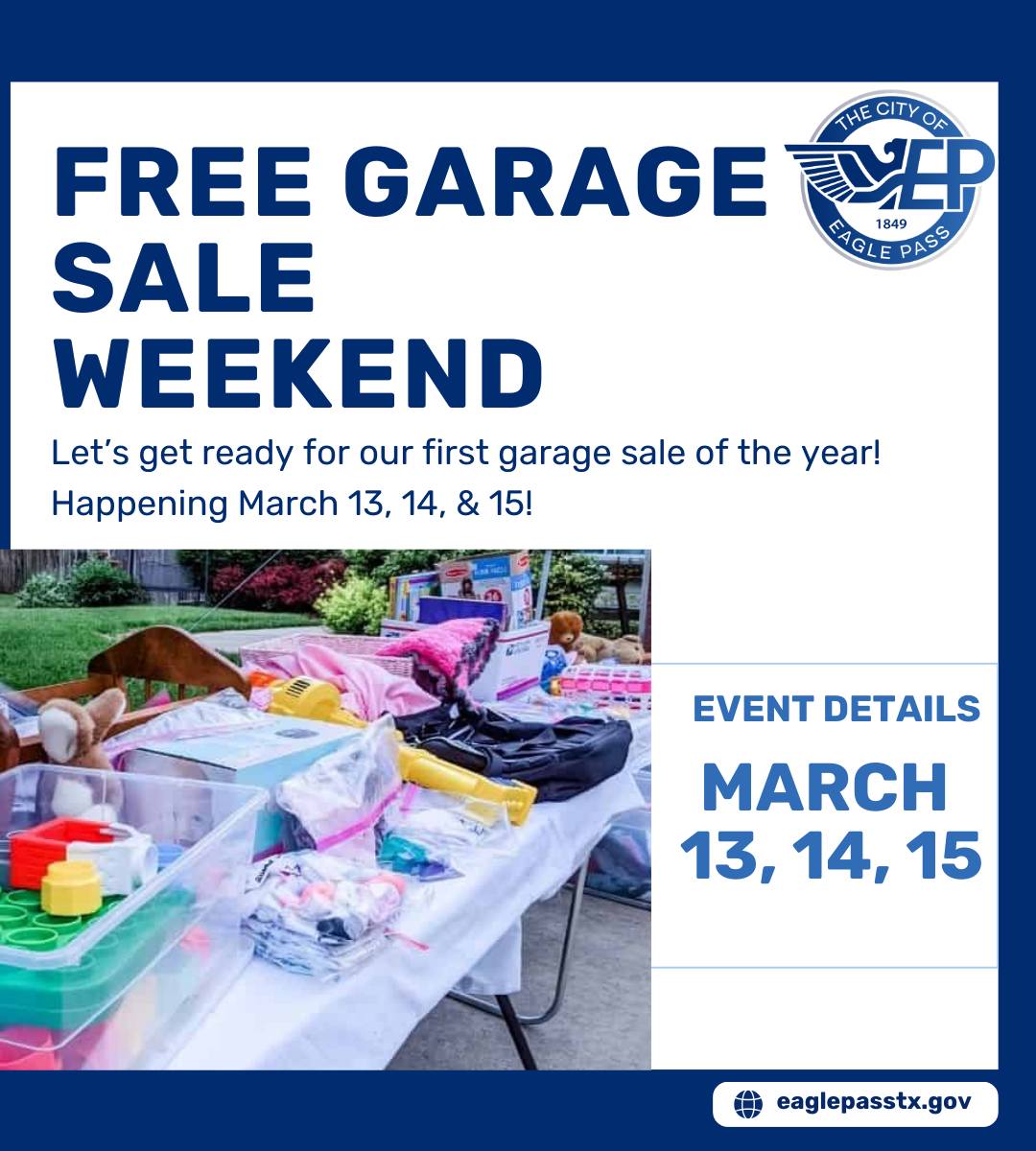 トップス GARAGE SALE series eagle support local Free Garage Sale Weekend is Back! 🏡🛍️ Get ready to shop, sell