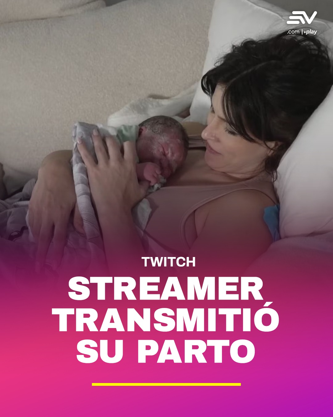 Ecuavisa - 🤯 La streamer Fandy transmitió en vivo el nacimiento de su ...