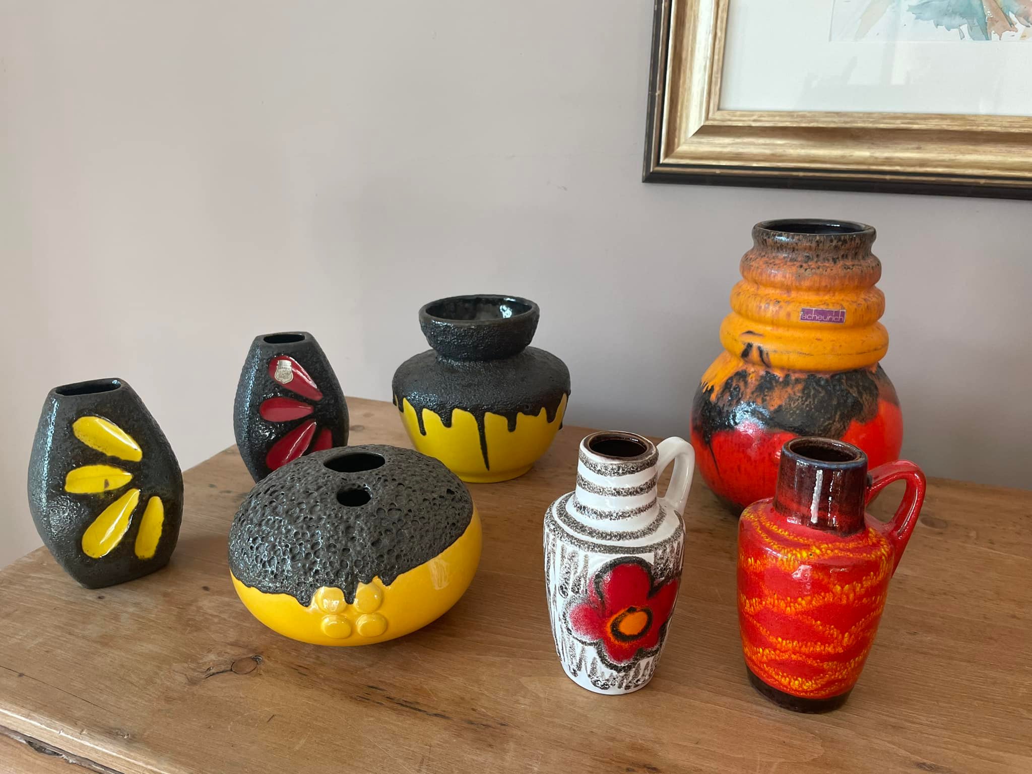West German fat lava collection for sale