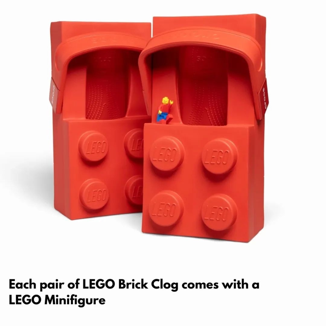 Lego has officially announced their newest partnership, with Crocs