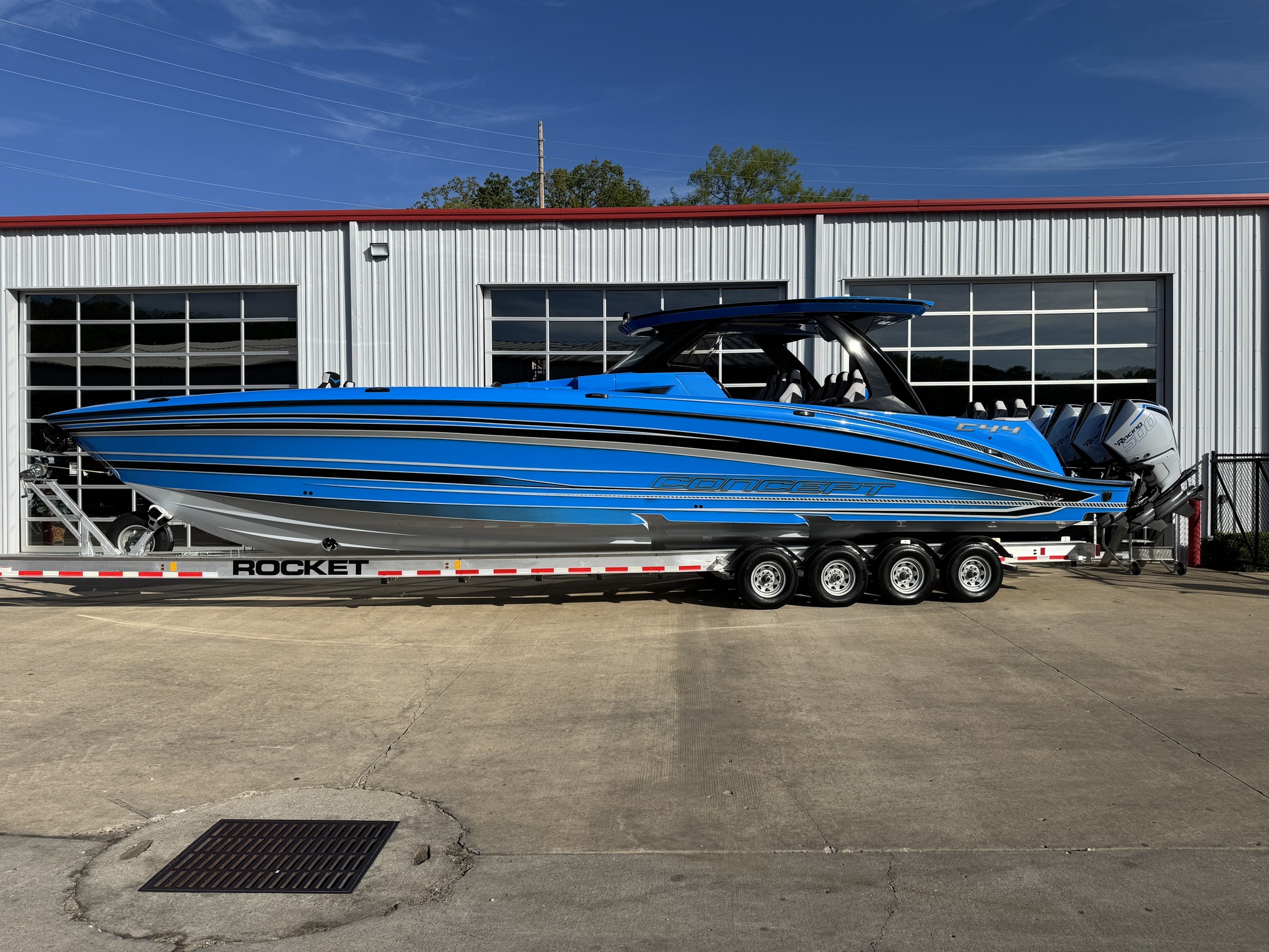 NEW LISTING‼️ 2026 Concept 4400 Quad Mercury Racing 500R's Hard
