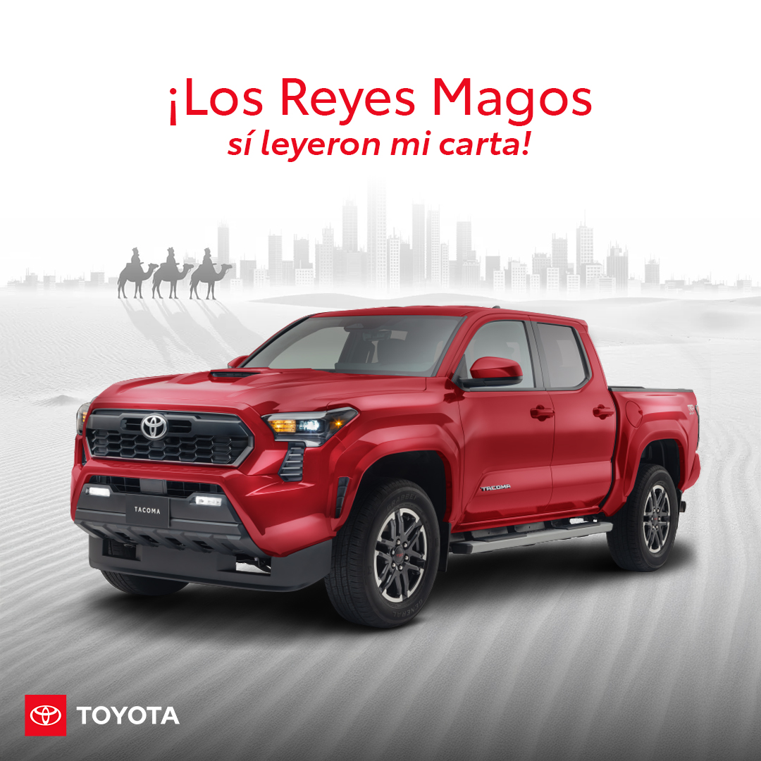 Toyota - Los Reyes Magos sí leyeron mi carta 👑 Y llegó con fuerza ...