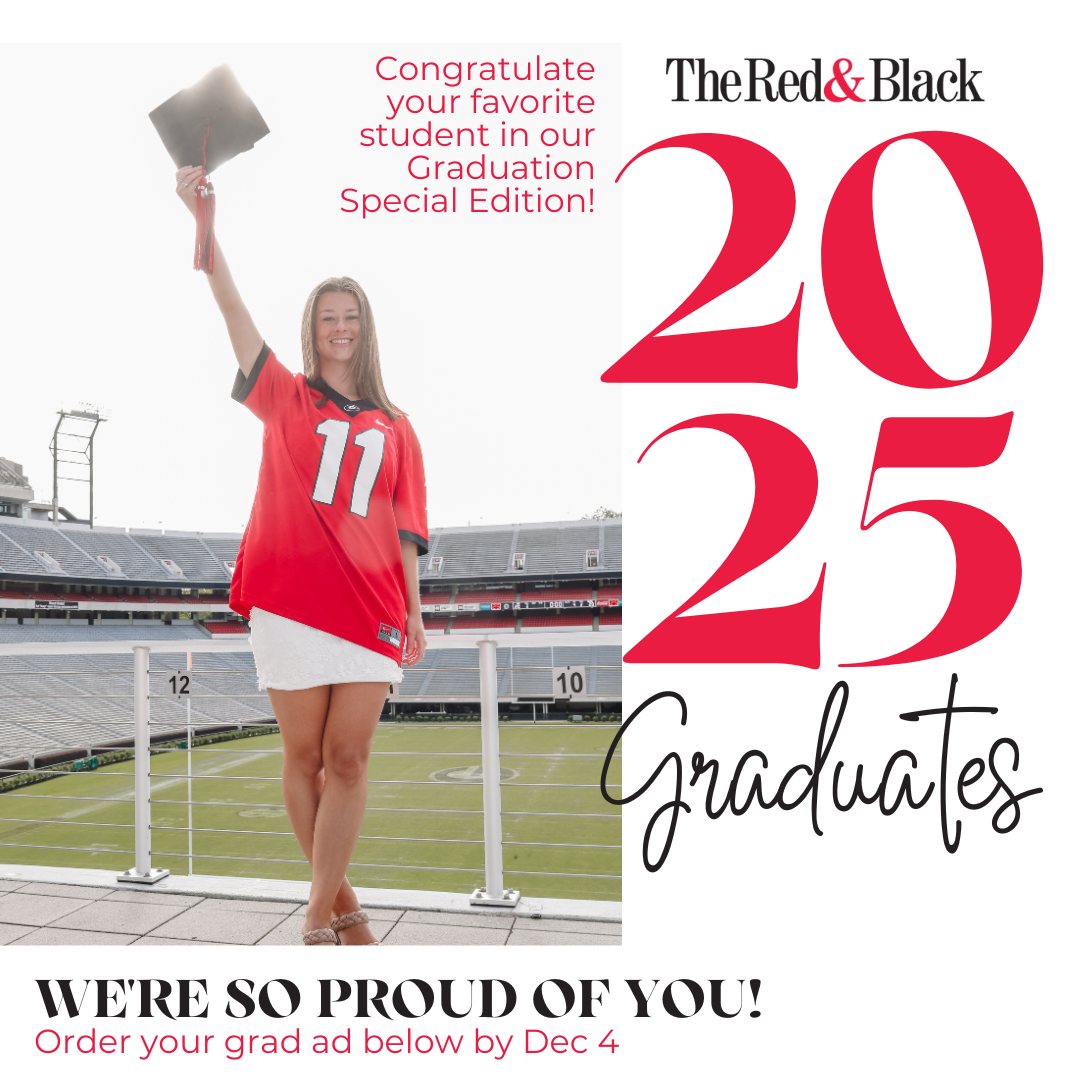 The Red - Celebrate your fall 2025 graduate in style! The Red & Black's ...