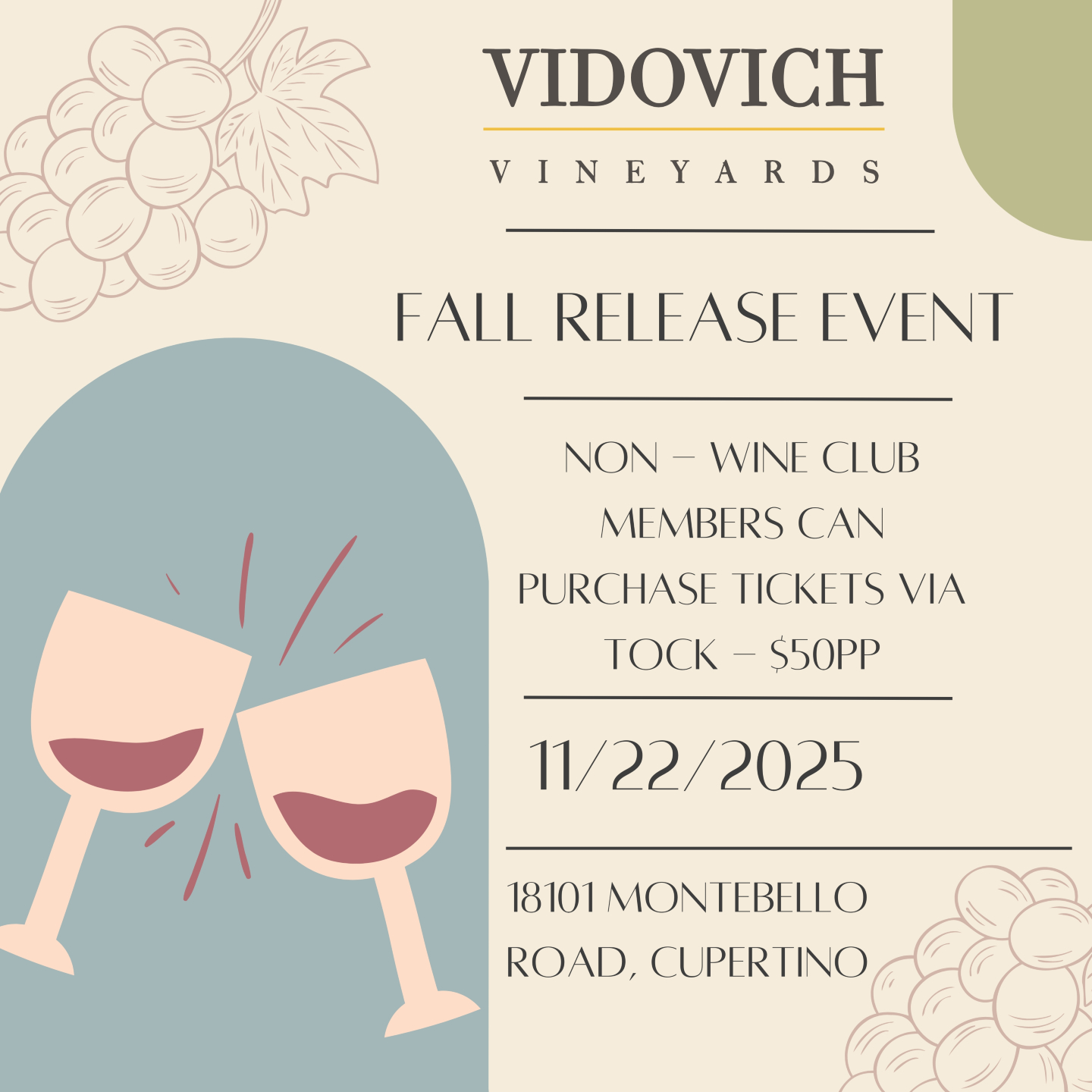 Vidovich Vineyards | Cupertino CA