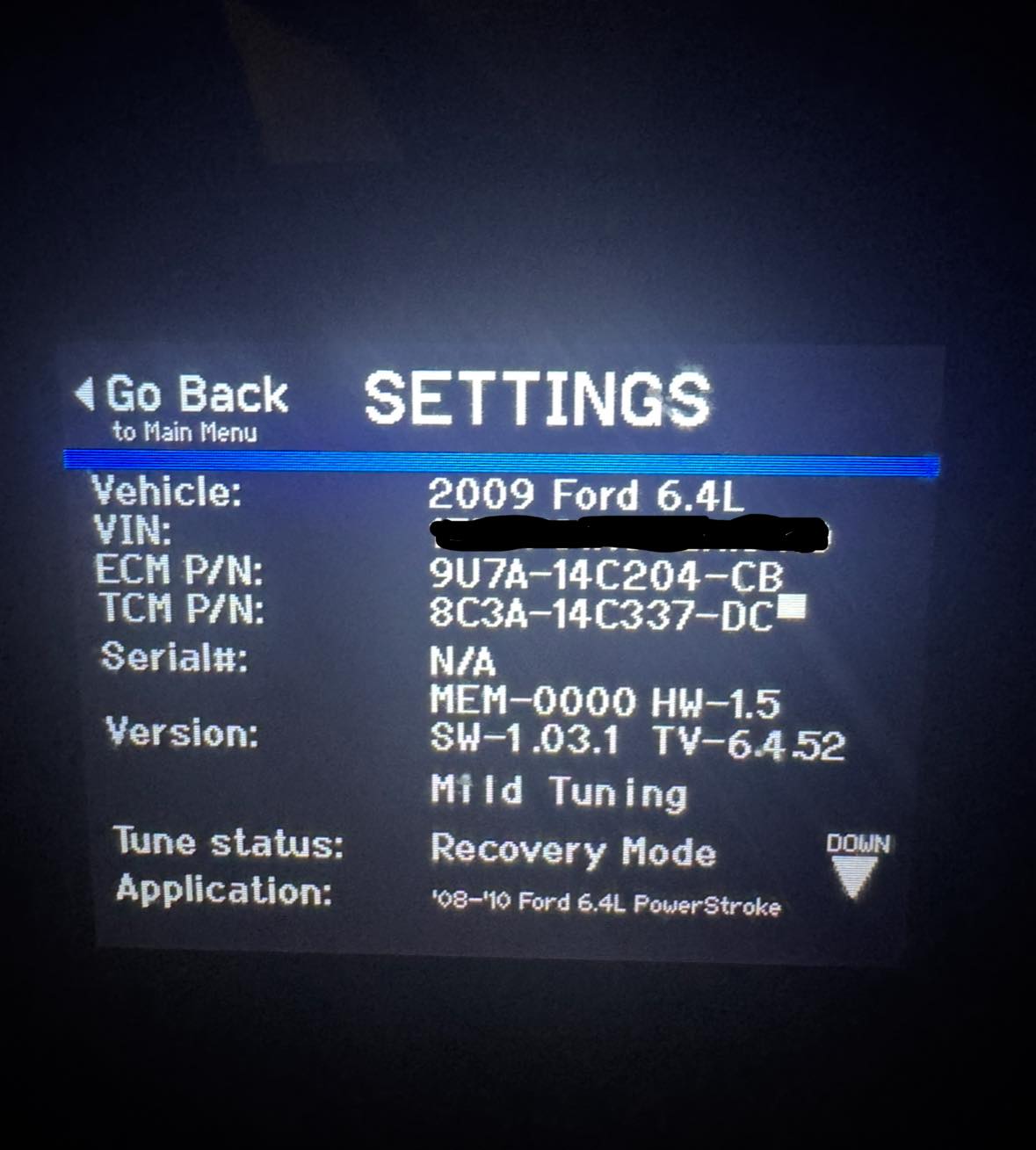 Mini Maxx Tuner Help | Minimaxx v1 with recovery mode status was trying ...