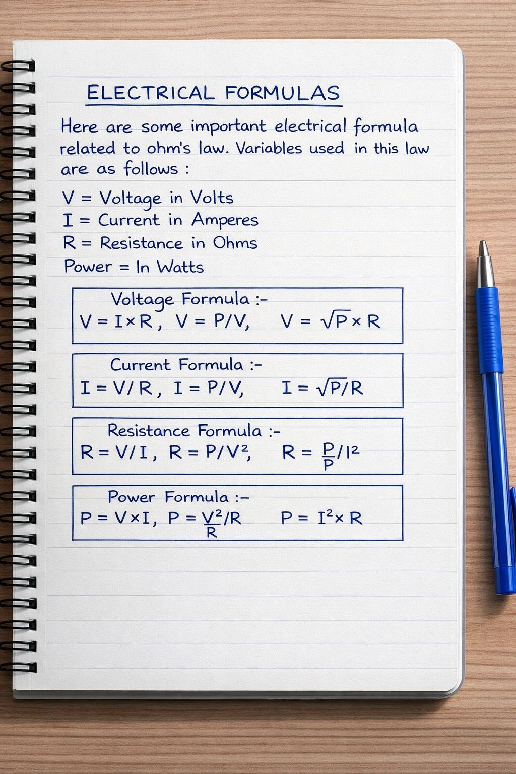 The Expert - #electrician Electrical Formulas | Facebook