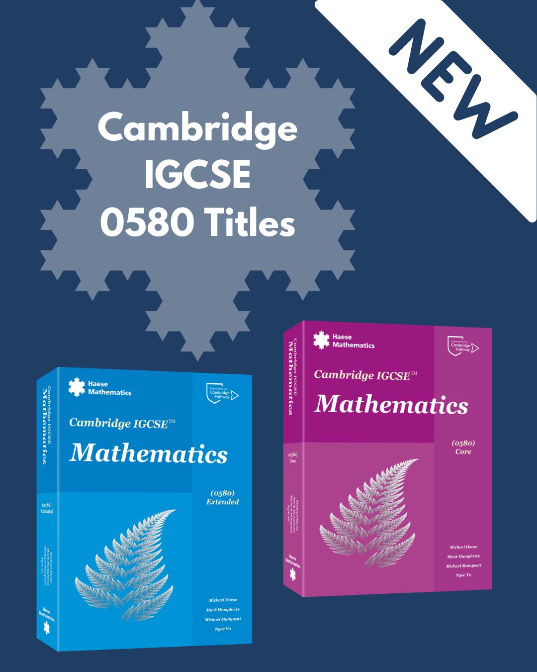 Haese Mathematics | Marleston SA