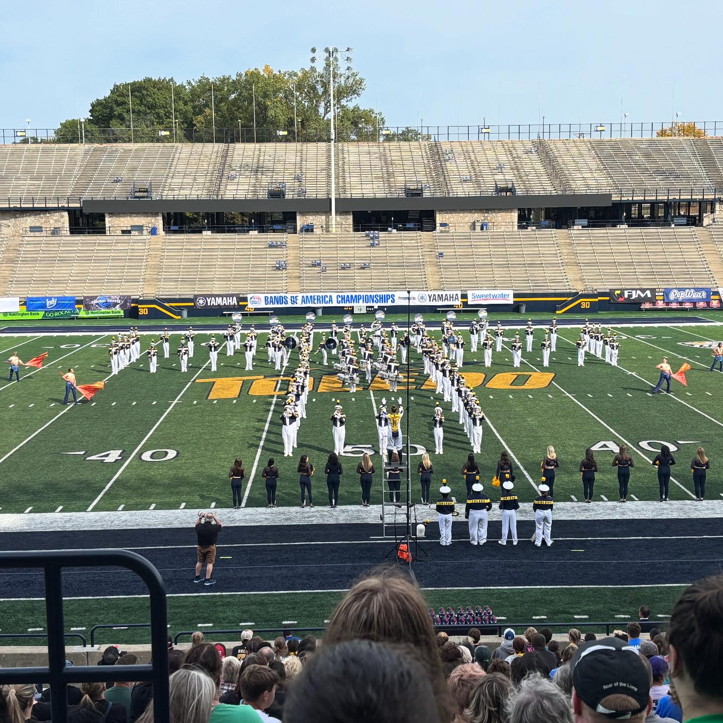 The University of Toledo Rocket Marching Band