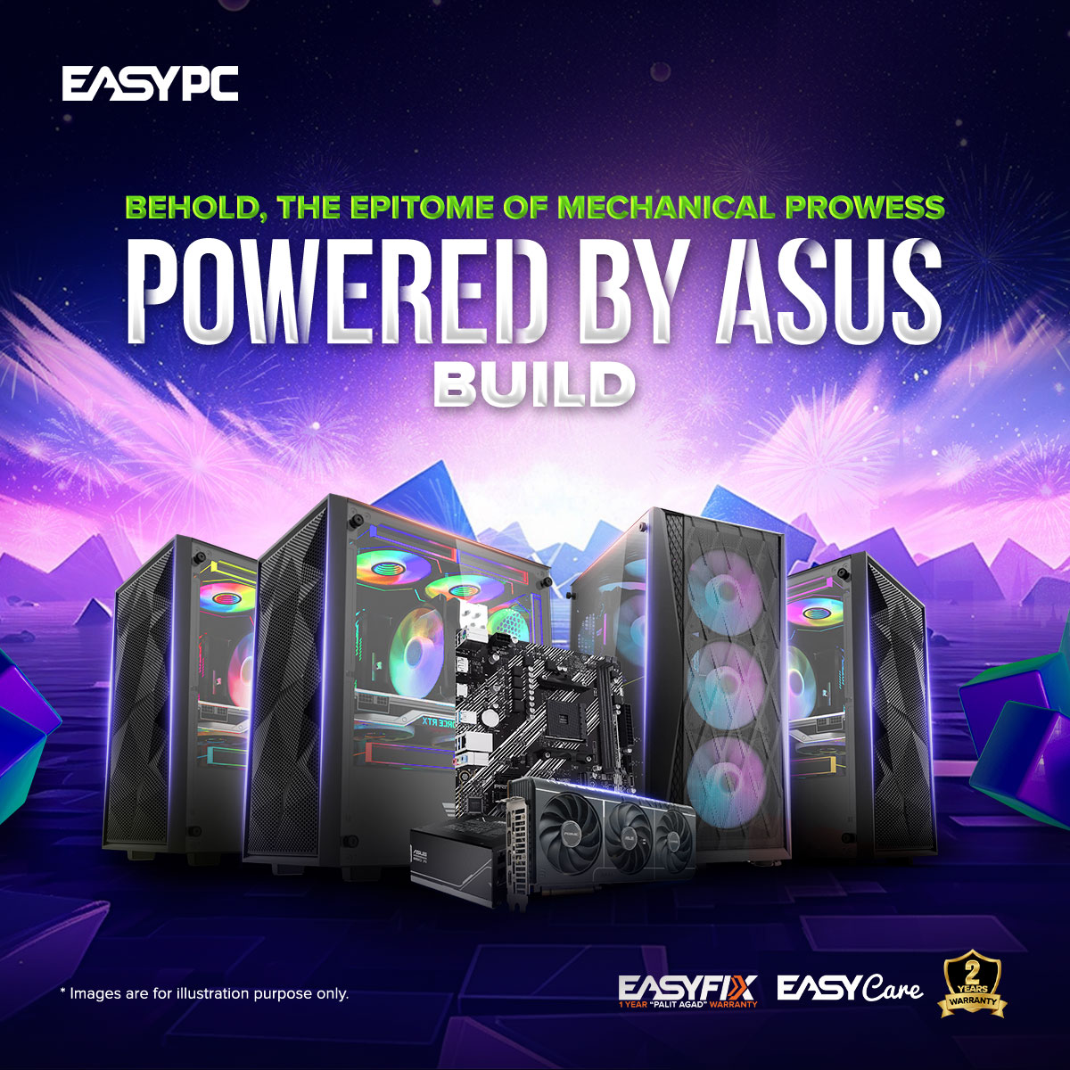 EASY PC Angeles - 🖥️ ASUS POWER BUILDS — Start Strong This... | Facebook