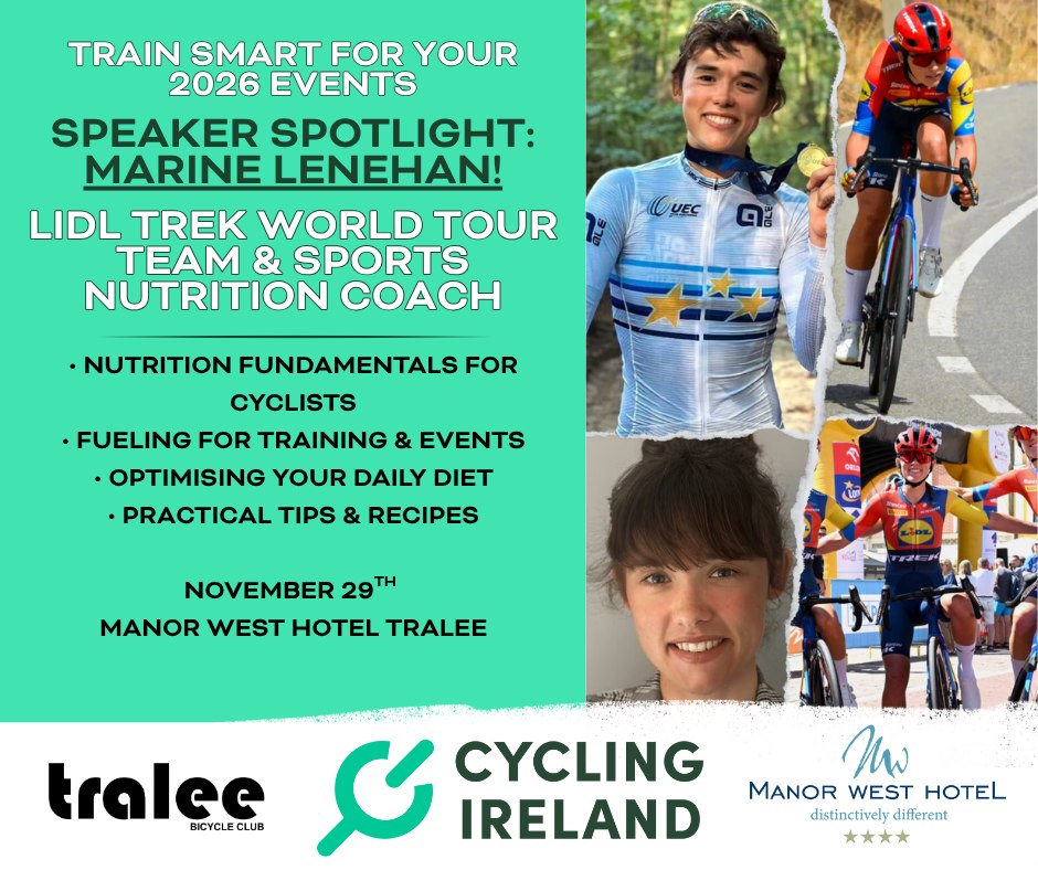 Tralee - Speaker Spotlight: Marine Lenehan (Lidl–Trek) Talk: Fuel like ...