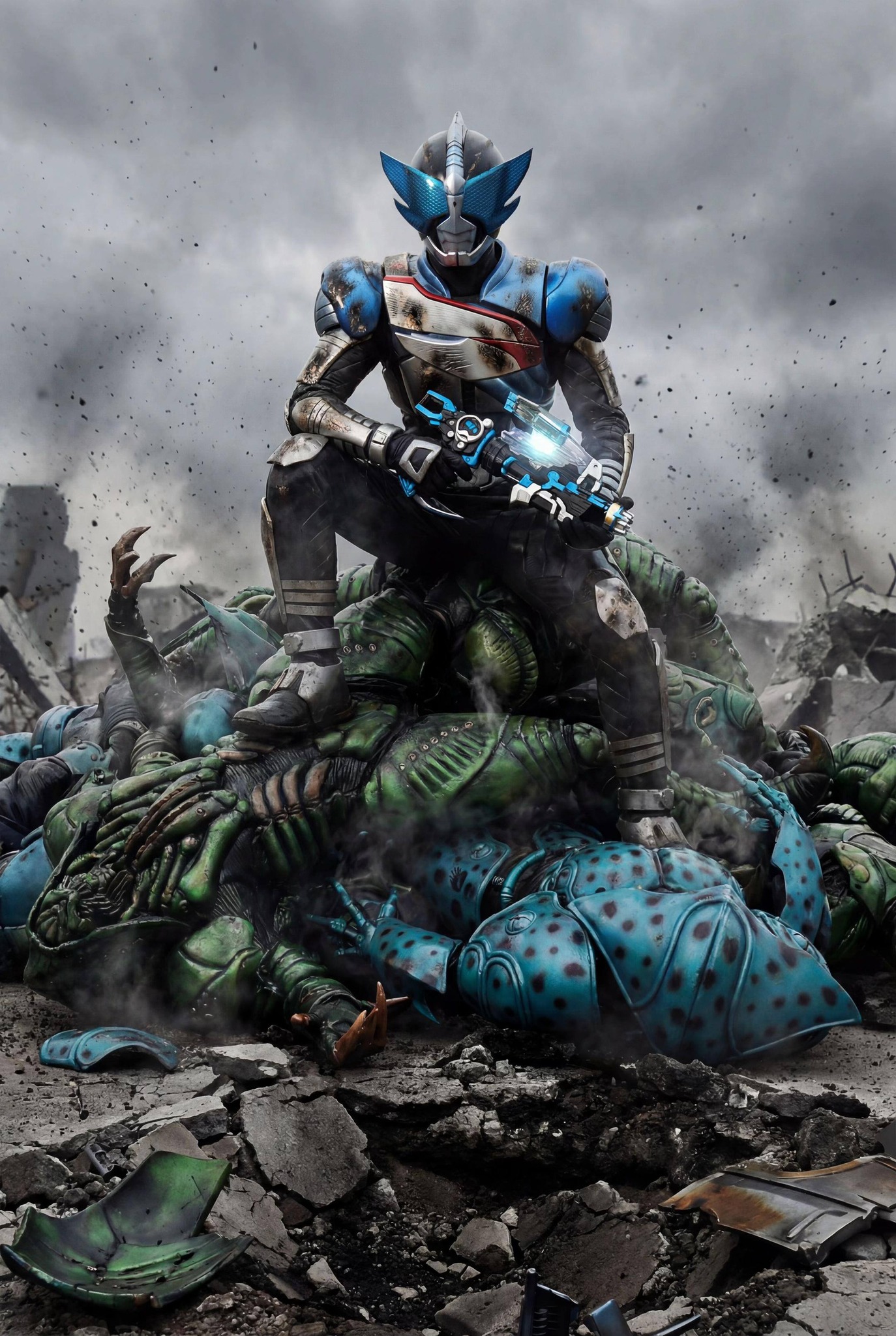 TokuAi The full invasion of the worms was stopped earlier. A world