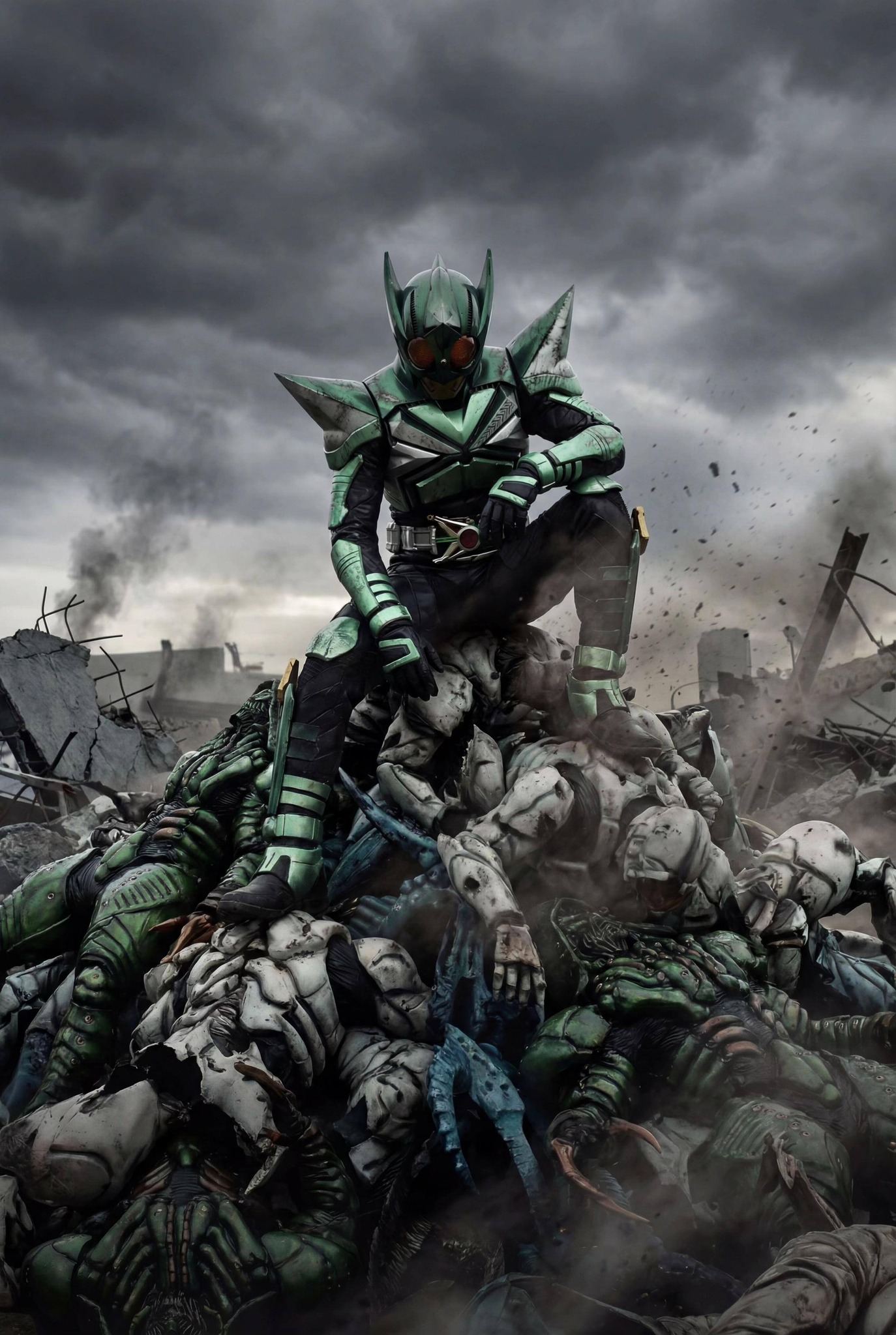 TokuAi The full invasion of the worms was stopped earlier. A world