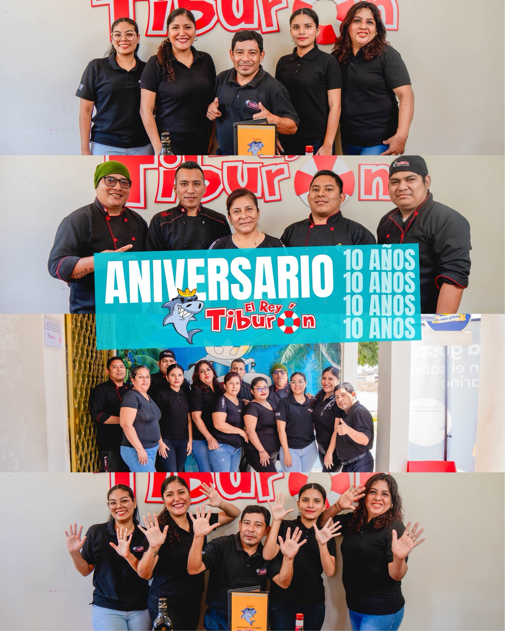 El rey tiburon - 🎉 ¡Celebramos 10 años de sabor y... | Facebook