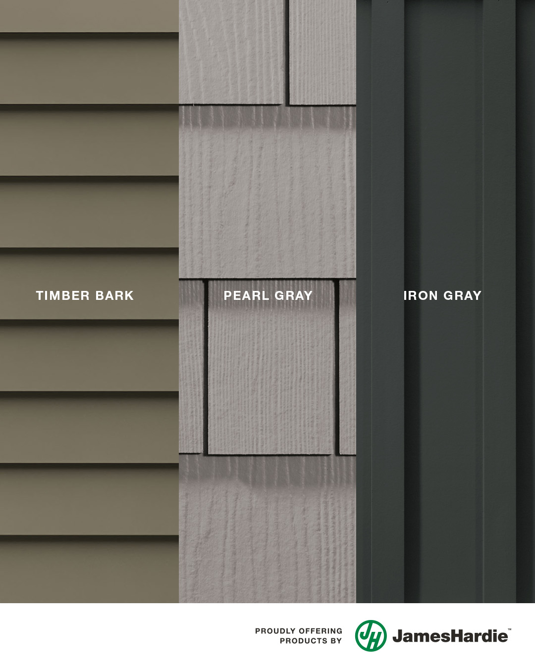 Valley - With this earthy color palette from James Hardie featuring # ...