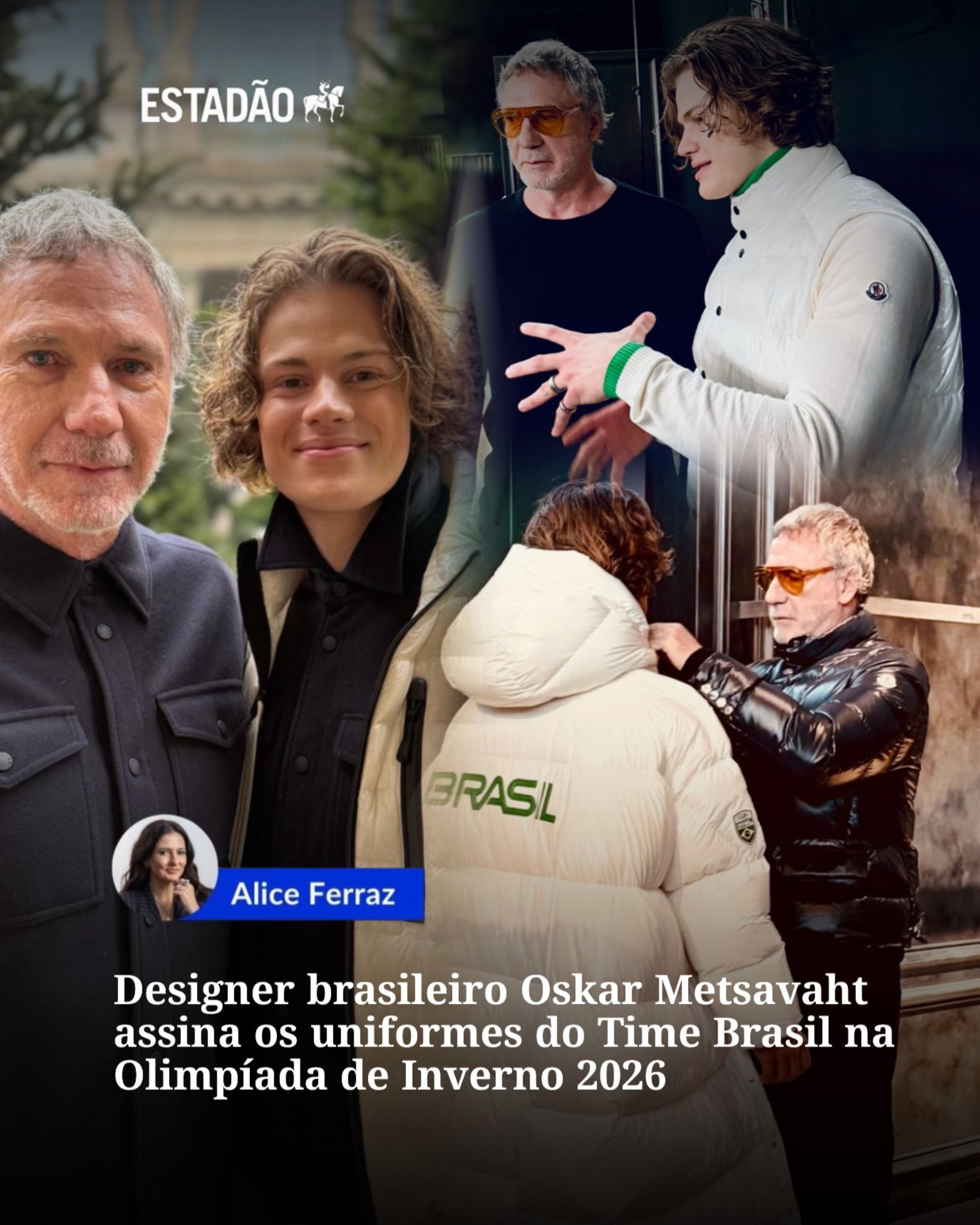 Estadão - Alice Ferraz | Designer brasileiro Oskar Metsavaht assina os ...