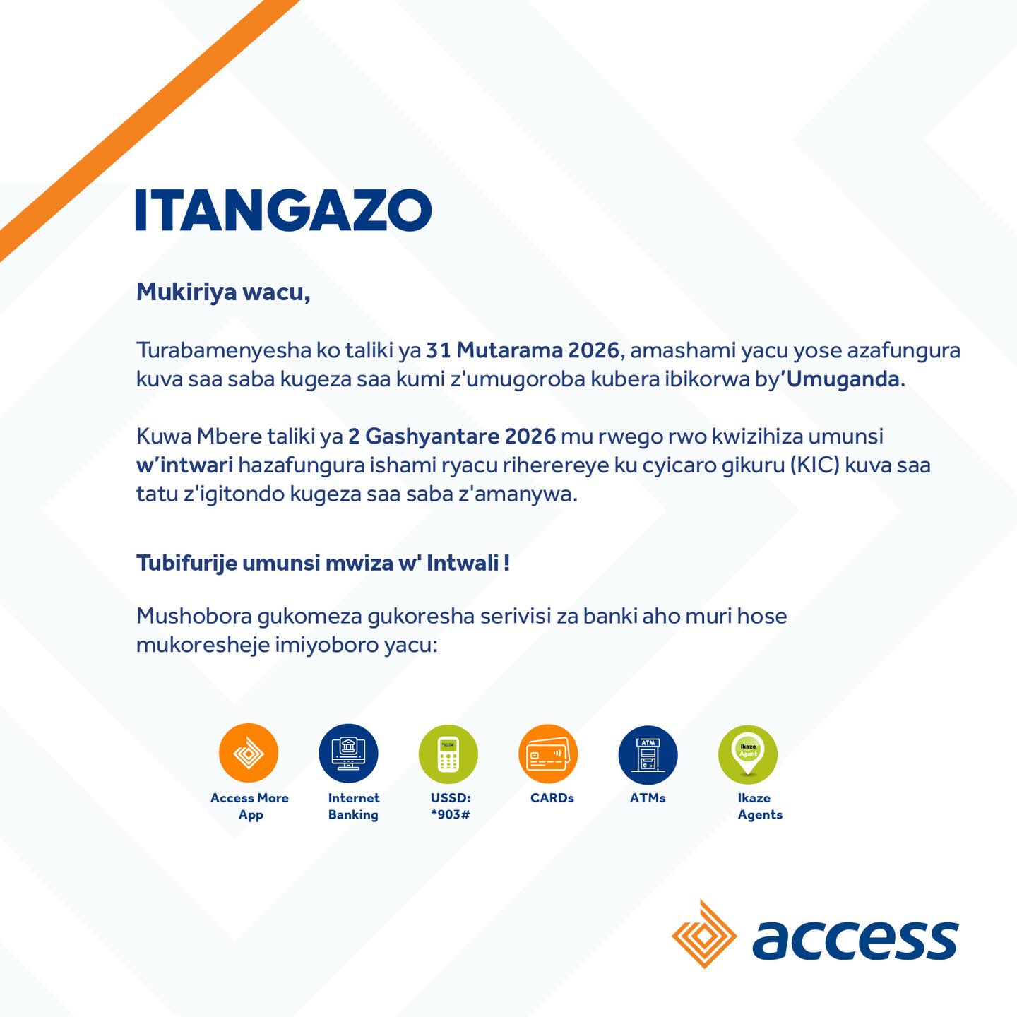 Access Bank Rwanda Plc | Kigali