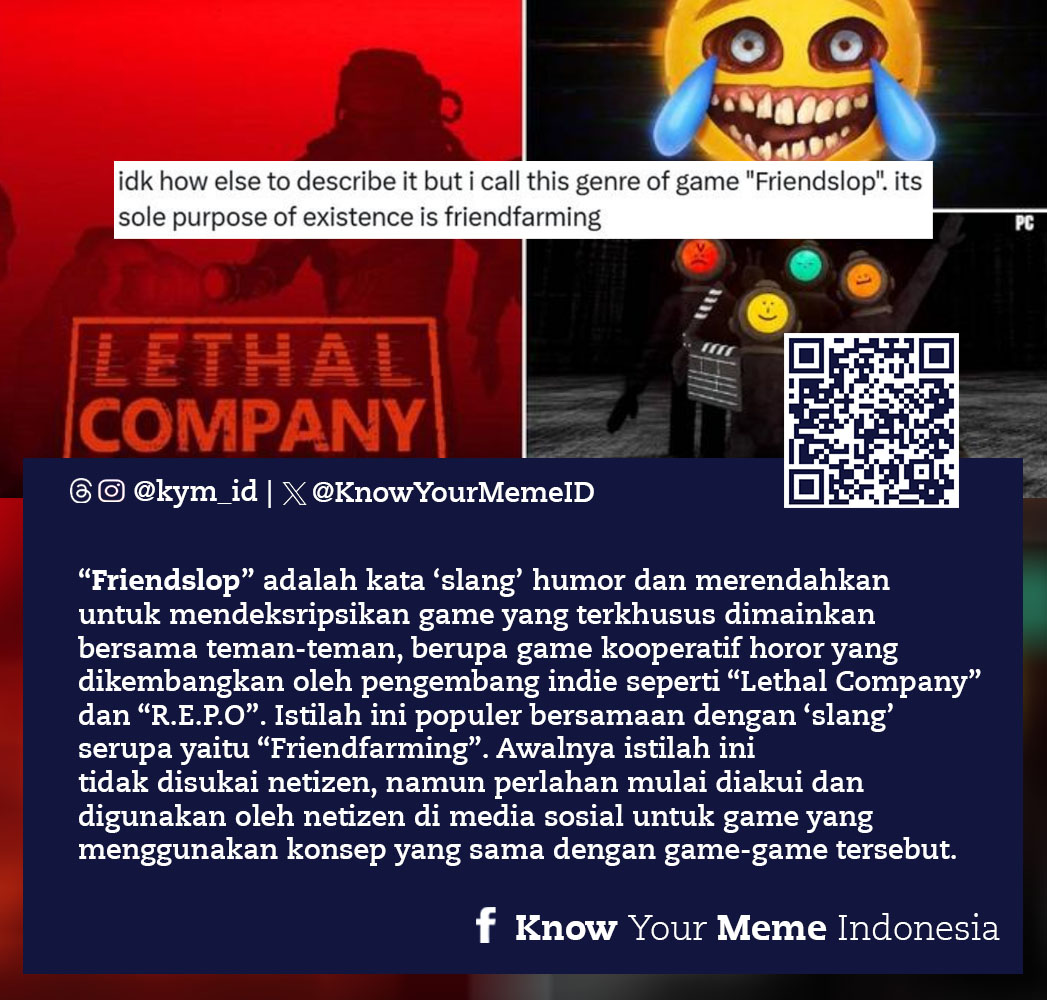 Know - Source: xhttps://knowyourmeme.com/memes/friendslop Selamat malam ...