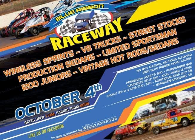🏁 ️ WE ARE GO ️🏁 Saturday October... - Blue Ribbon Raceway | Facebook