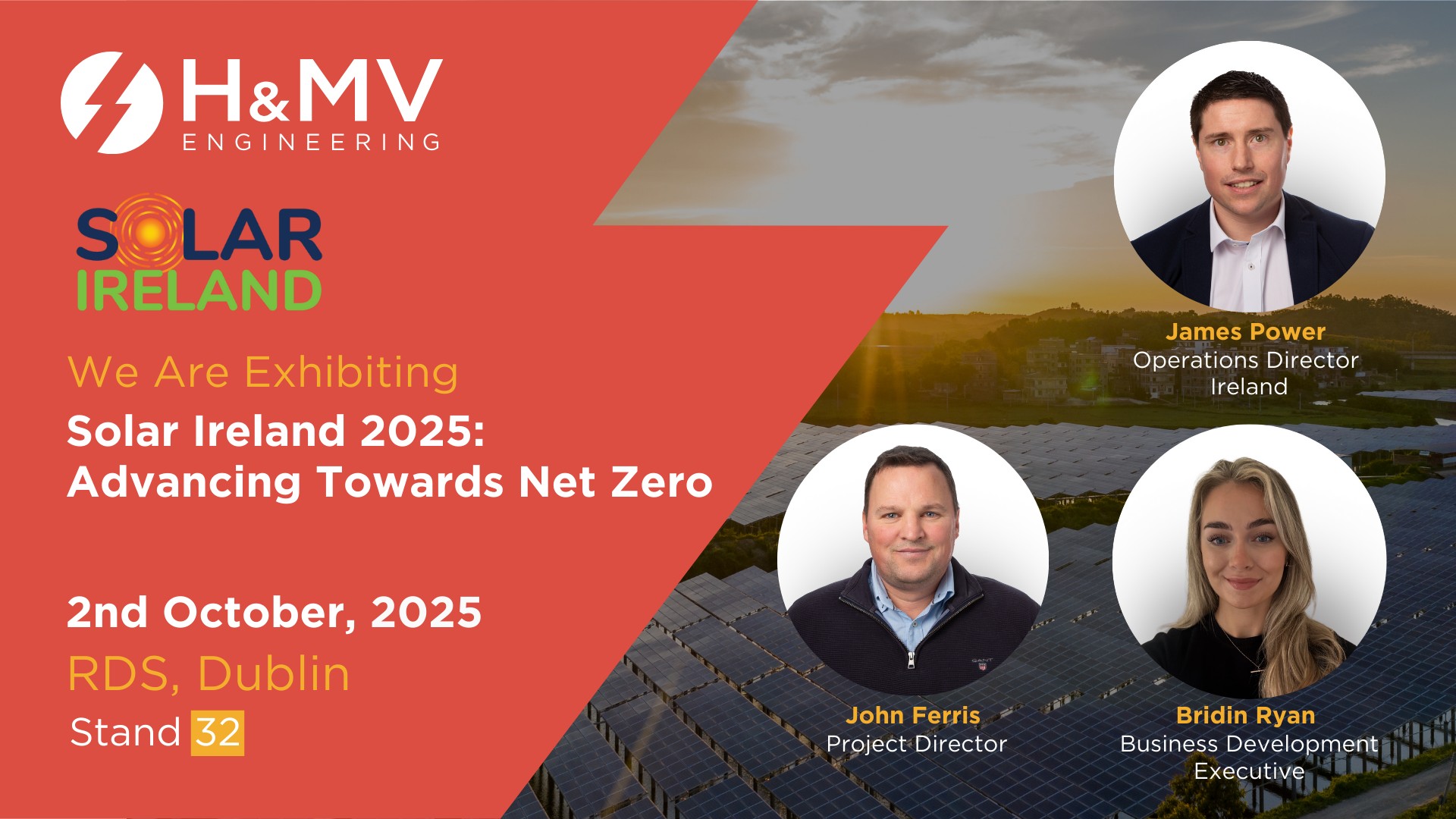 H&MV - H&MV Engineering at Solar Ireland 2025! We’re delighted to ...