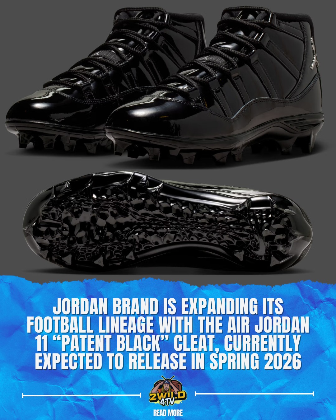First look at the Air Jordan 11 MCS Cleat “Rare Air” set for