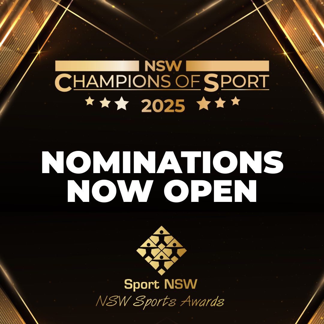 Water - Nominations are now open for the 2025 NSW Sports Awards, hosted ...
