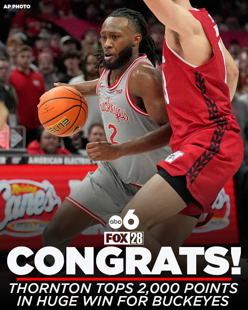 WSYX - O-H!!! Big win for Buckeyes, and Thornton moves up to No. 3 on ...