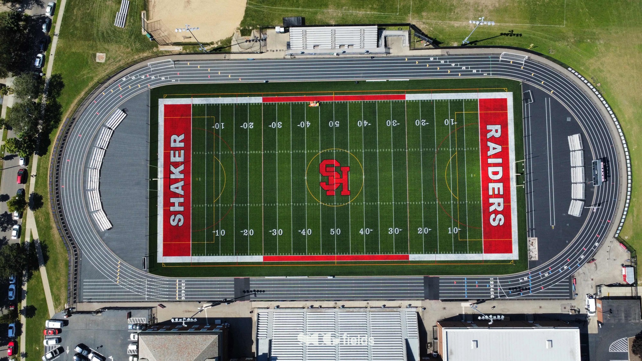 SCG - Project Complete! The new turf field and running track at Shaker ...