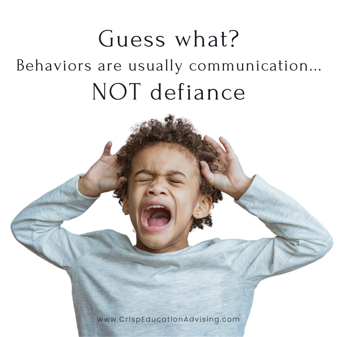 Crisp - 🚨 For many autistic (and some non-autistic students), what ...
