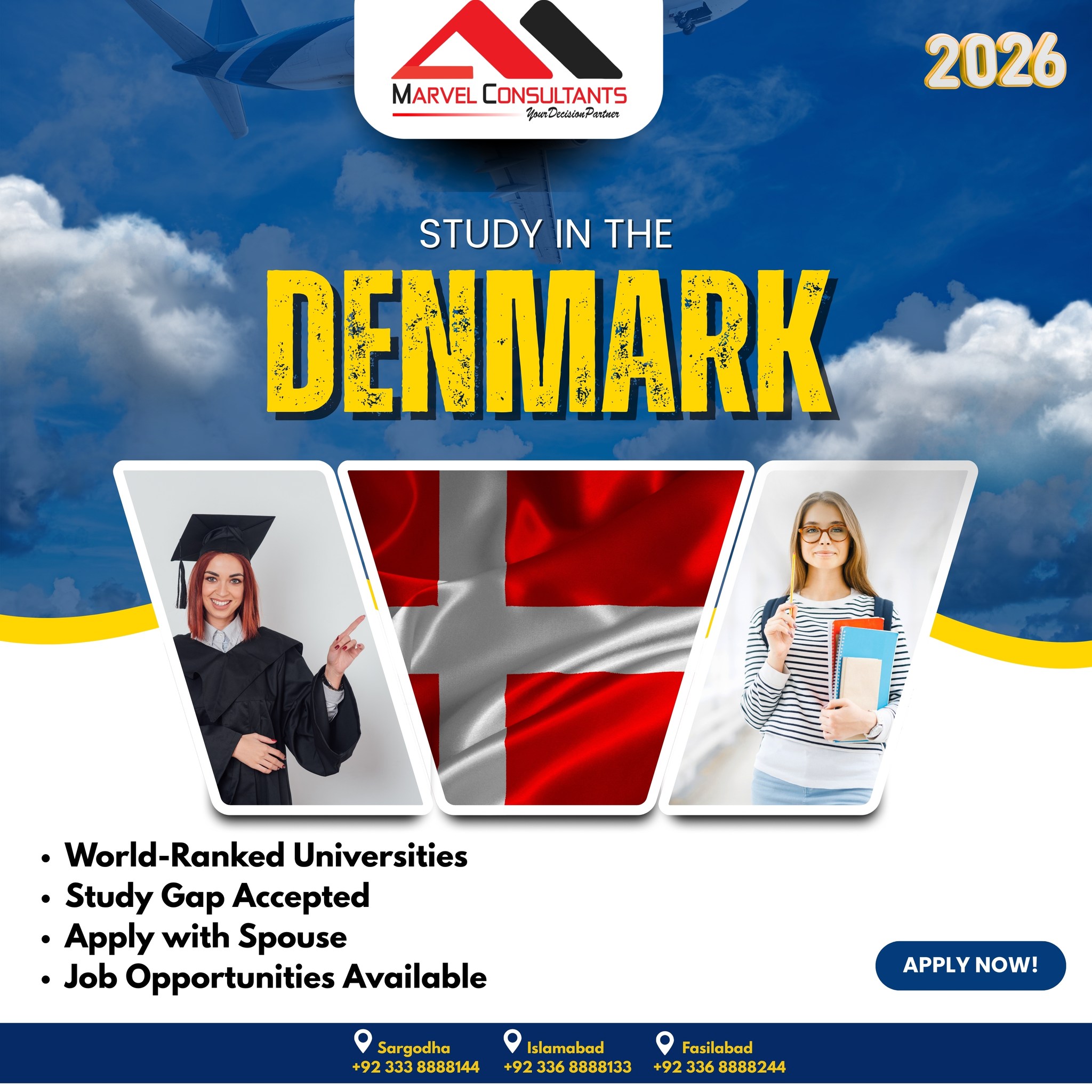 Marvel - 🎓 STUDY IN DENMARK 2026 🌍 World-Ranked Universities ⏳ Study ...