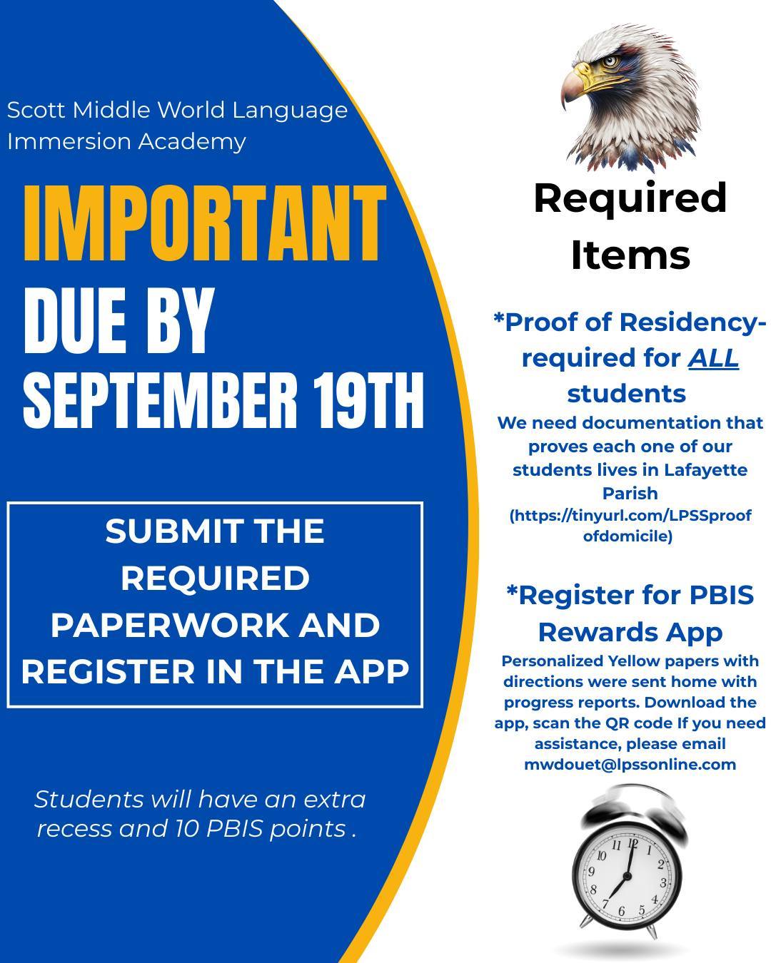 Hey Eagles! 🦅 Want an extra recess... - Scott Middle School | Facebook