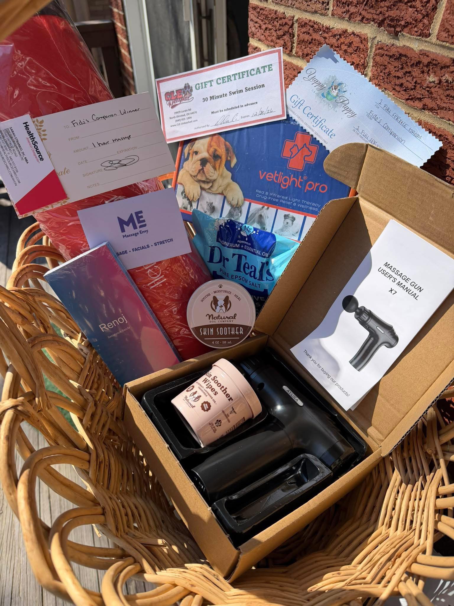 リラクゼーショングッズ TESCOM HAND CARE Raffle FIDO's - 🧘‍♀️🐾 Relax & Recover Raffle – For You AND Your Dog