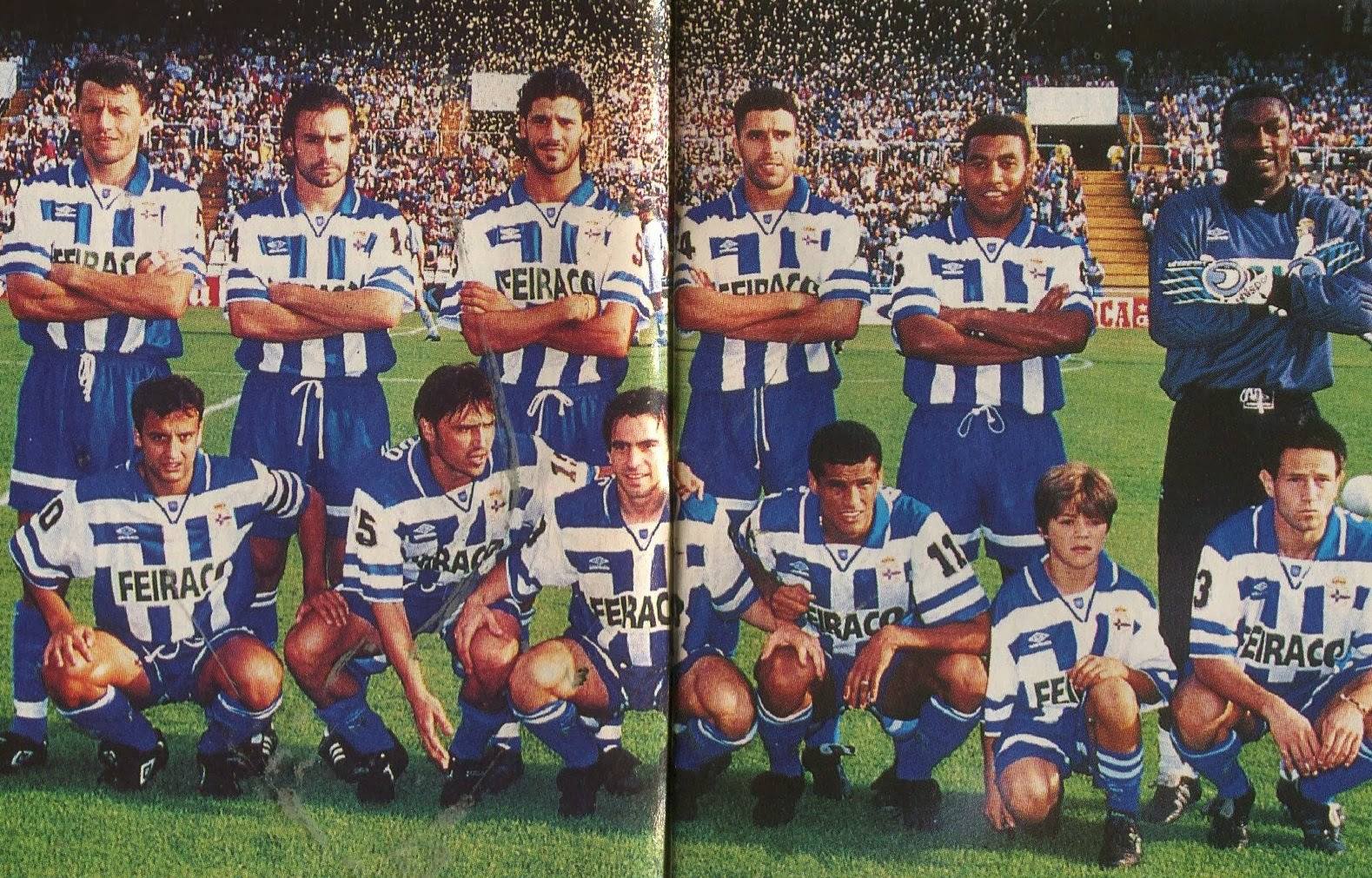 Deportivo La Coruna line-up in 1993-94!! #fblifestyle 