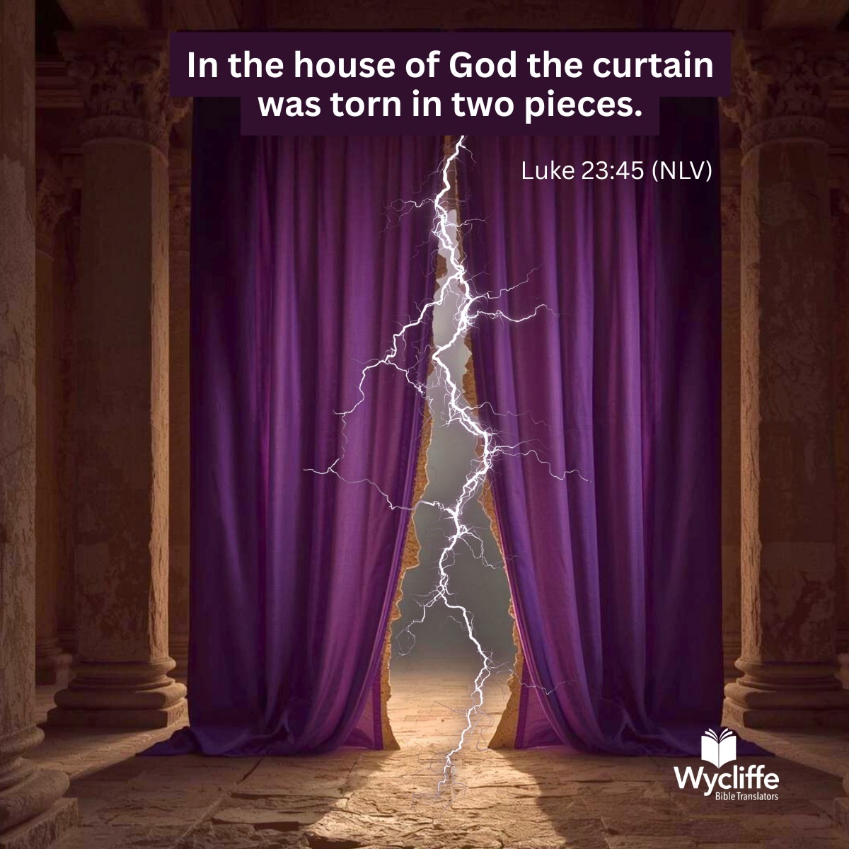 Why the temple curtain was torn on Good Friday