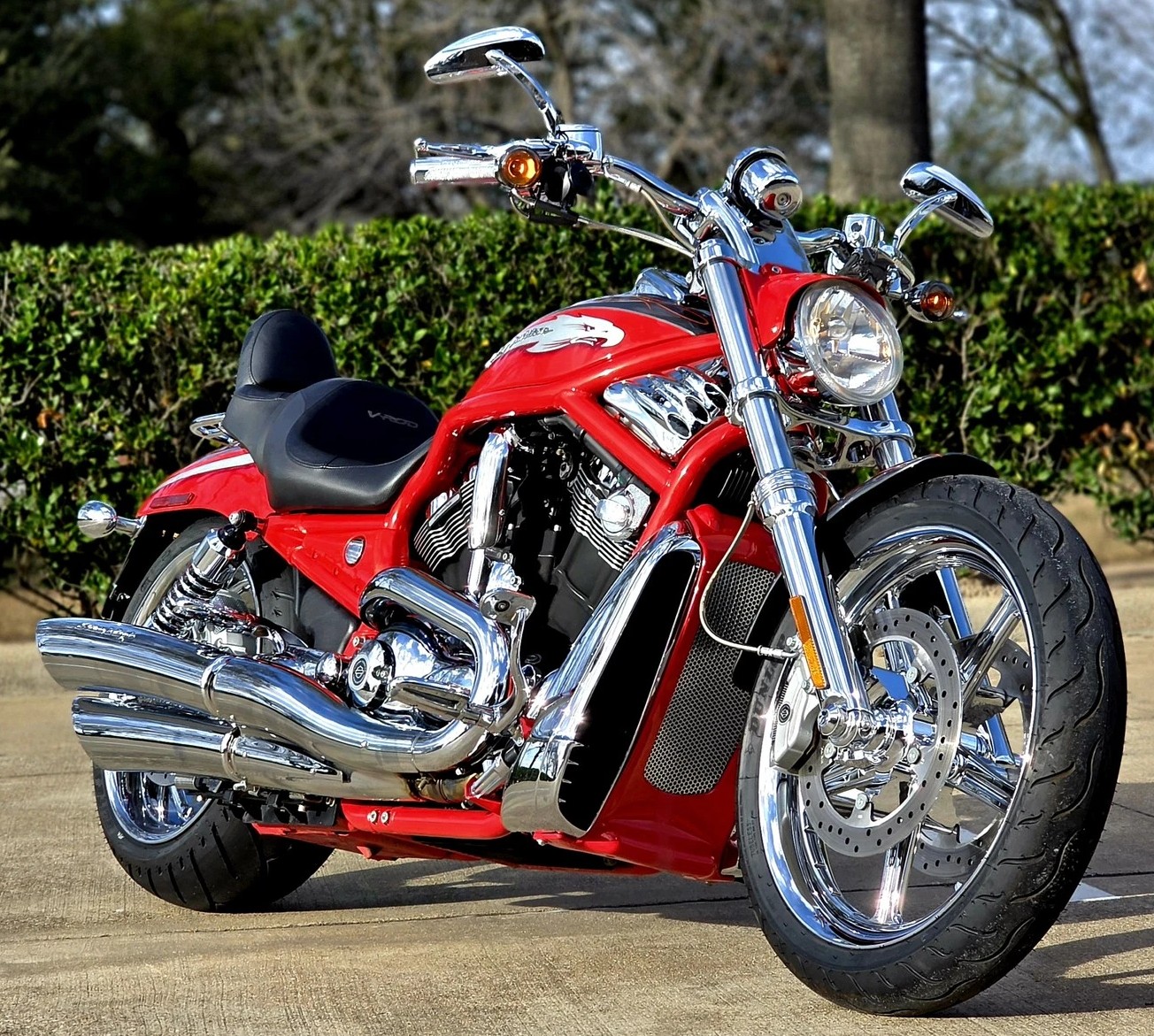 2006 VRSCSE CVO Screamin' Eagle V-Rod (super long name) in Scarlet