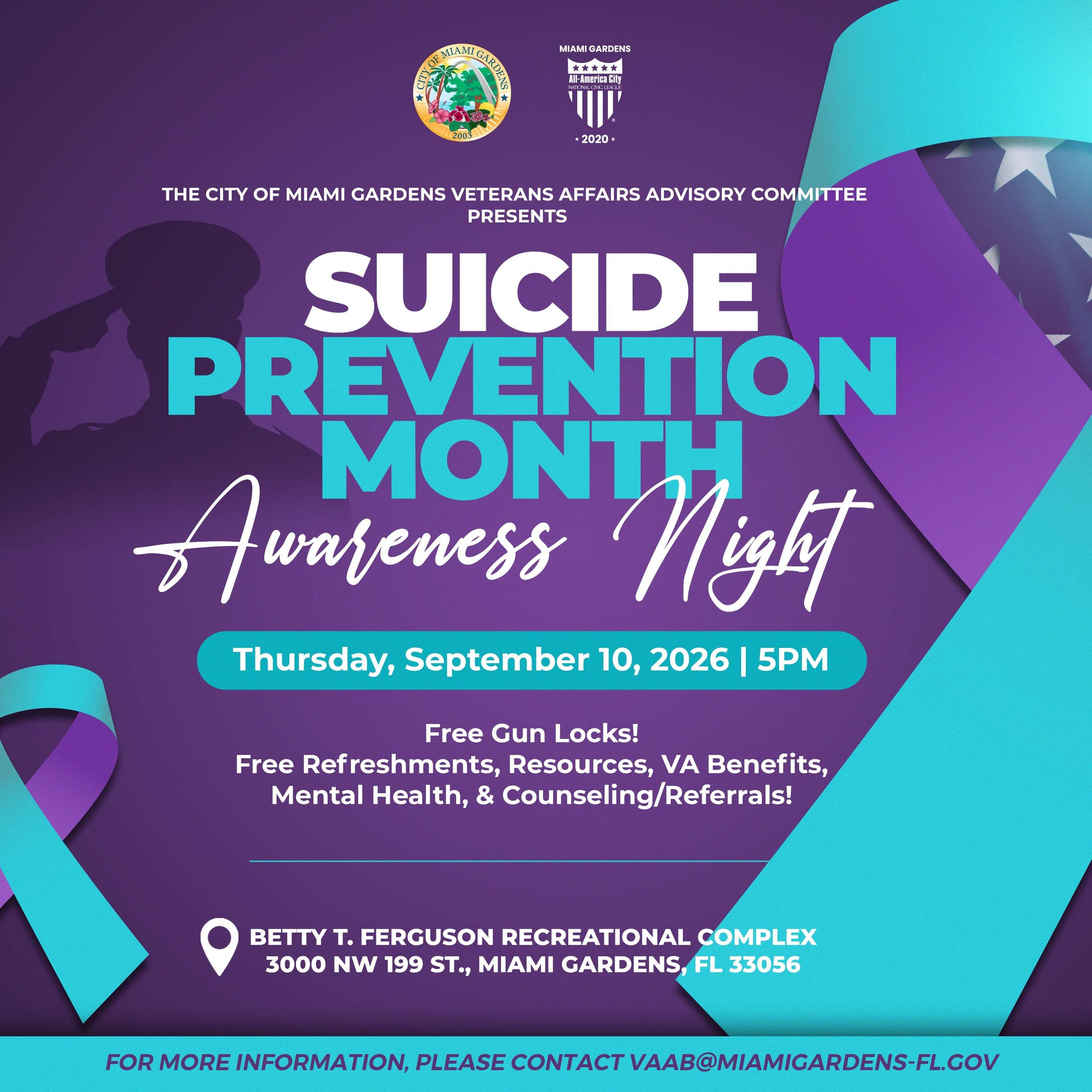 Suicide Prevention Month Awareness Night