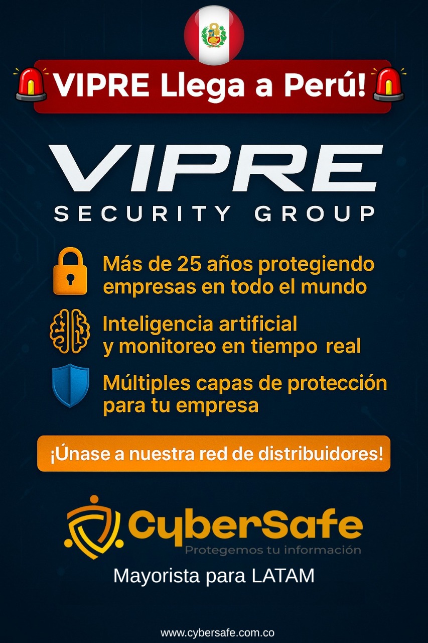 CyberSafe - ¡VIPRE llega a Perú! Buscamos distribuidores. Con más de 25 ...