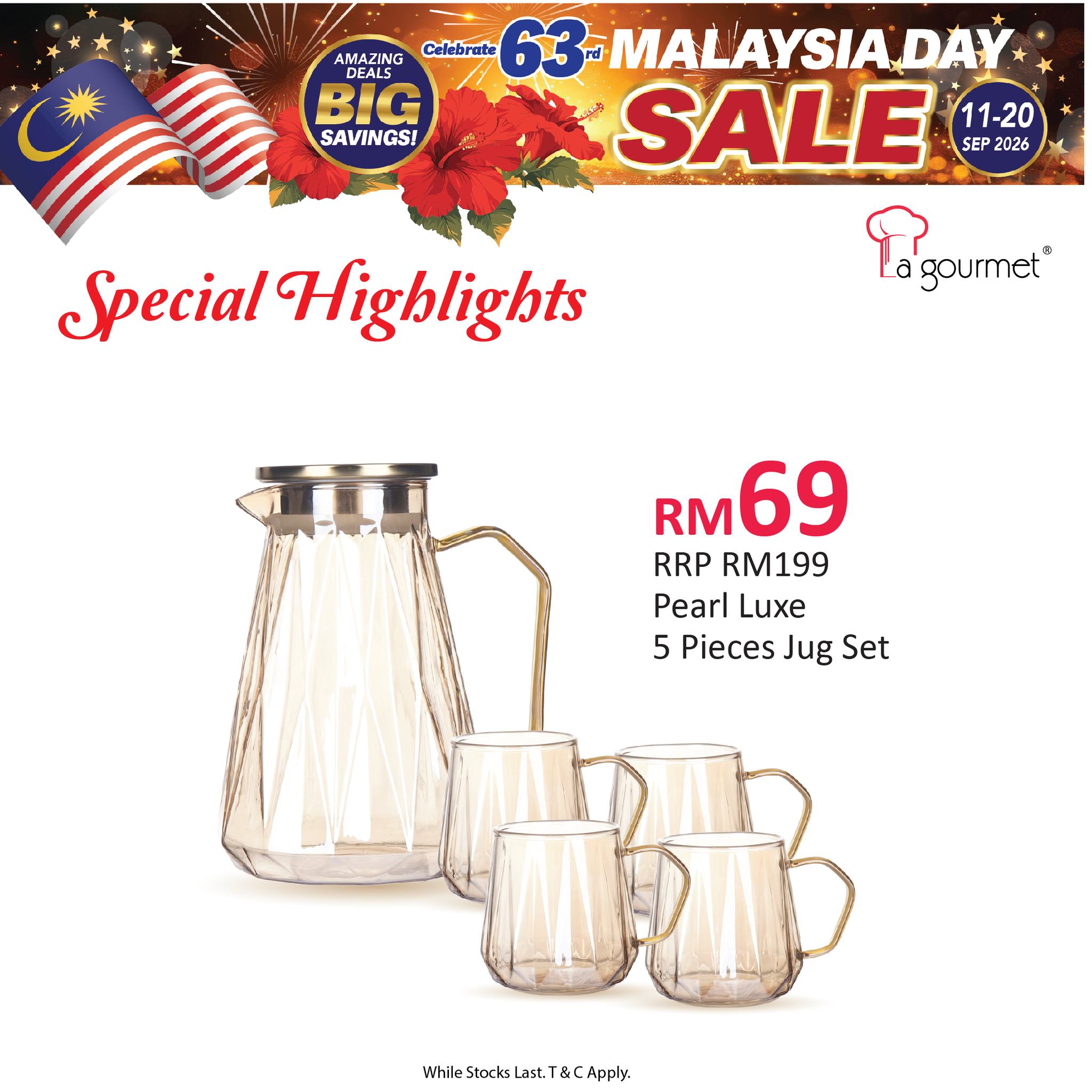 ✨ Celebrate Malaysia Day with La gourmet Malaysia! ✨ Enjoy 10