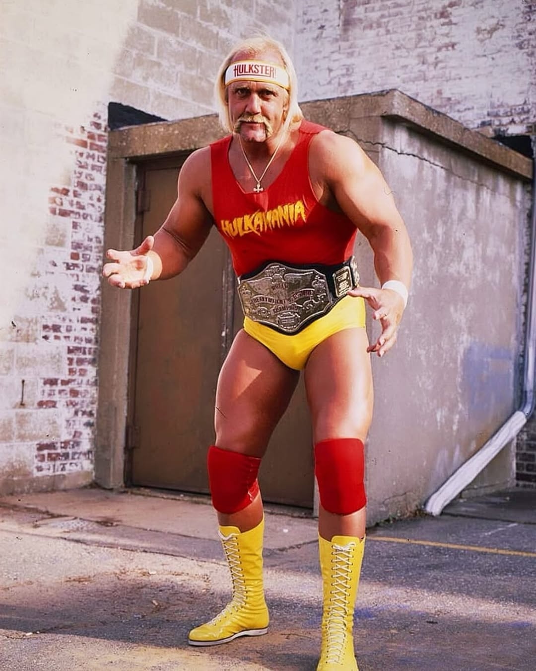Bandiera Hulk Hogan – Hulkamania – Vera Birra Americana Design – Tutte Le Taglie - Foto 5