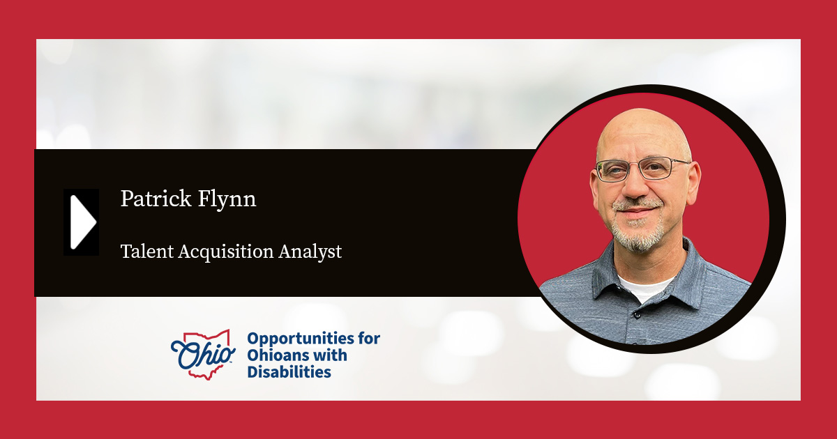 Meet Patrick... - Opportunities for Ohioans with Disabilities | Facebook