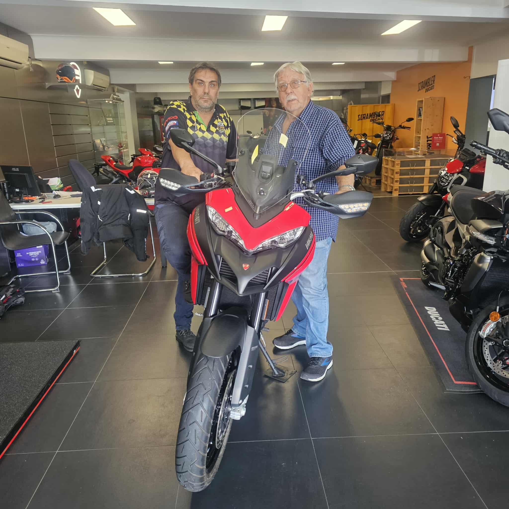 Motorcycles - Paul & Michael (Father & Son) adding another Multistrada ...