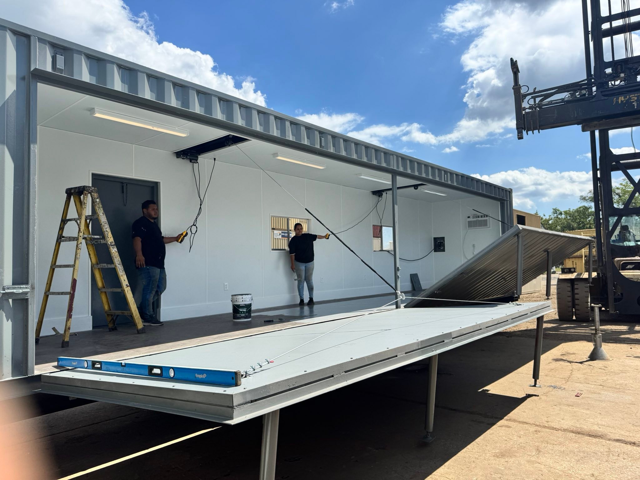 Completed 40’ Portable Stage. - Container Depot Industries | Facebook