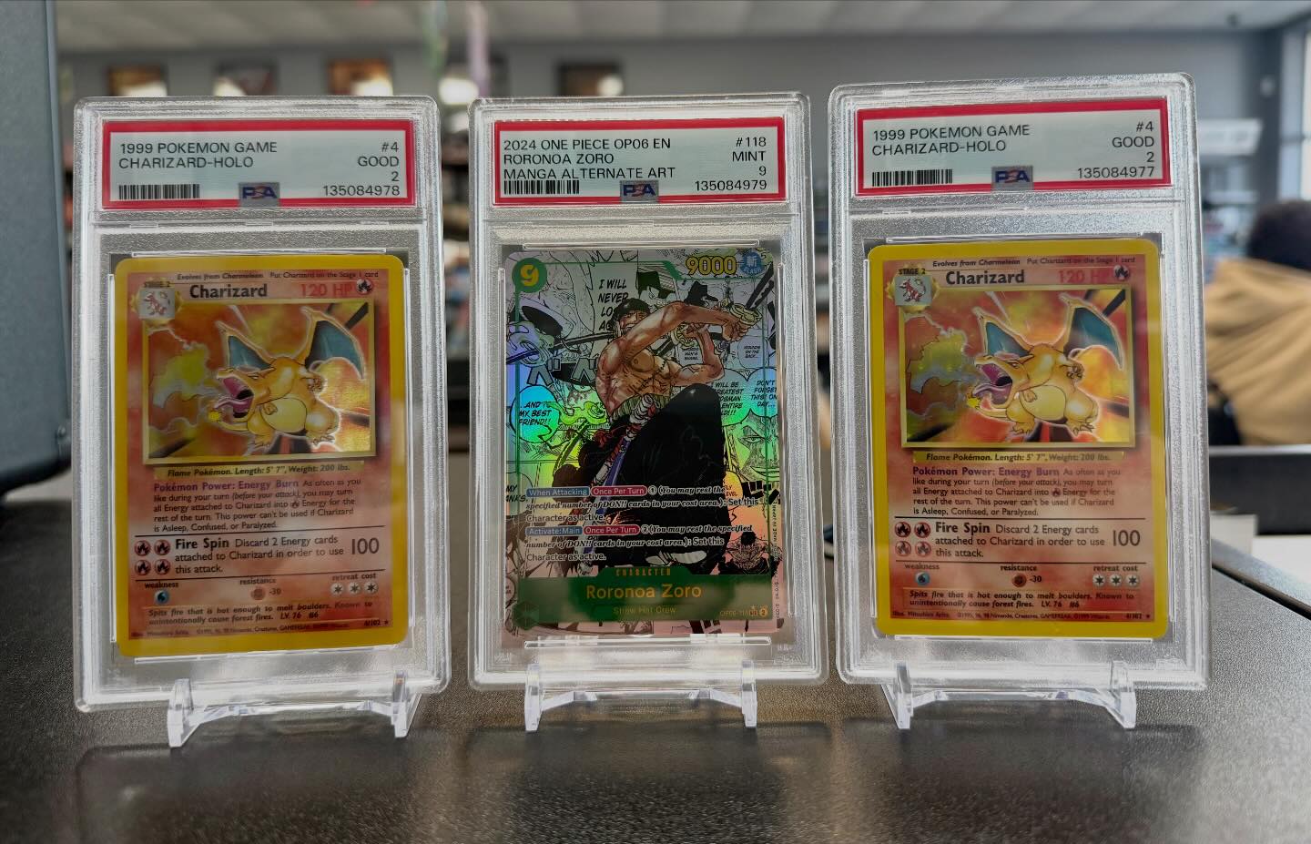 ? HEAT IN THE CASE & MYSTERY ON THE COUNTER ? ✨ PSA-graded 1999 