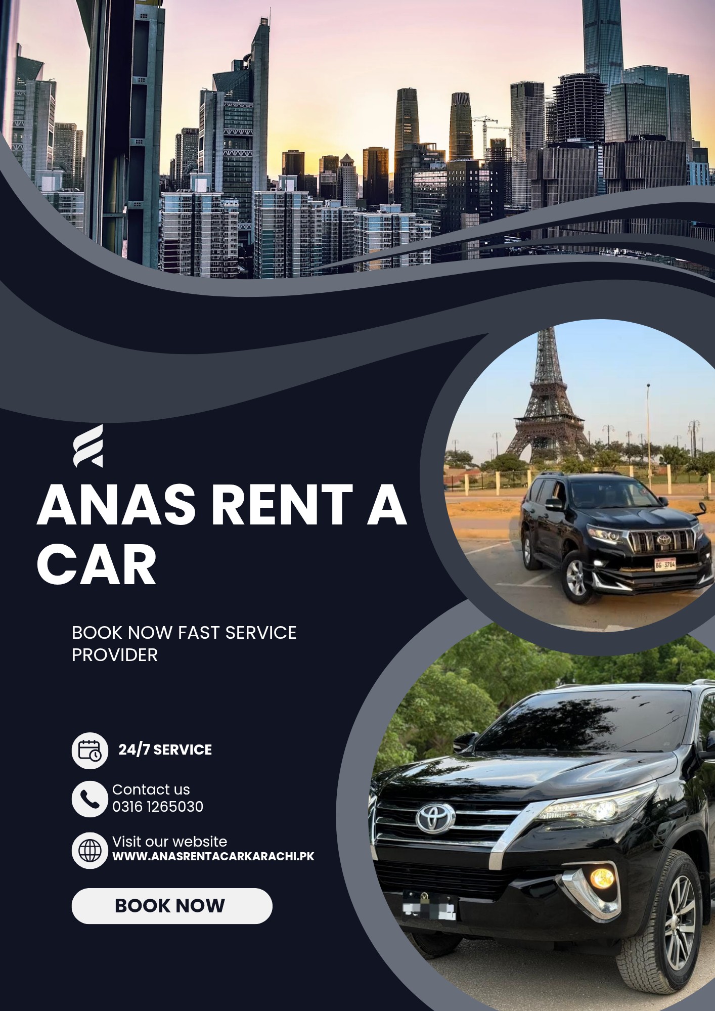 Anas rent a car Karachi | Karachi