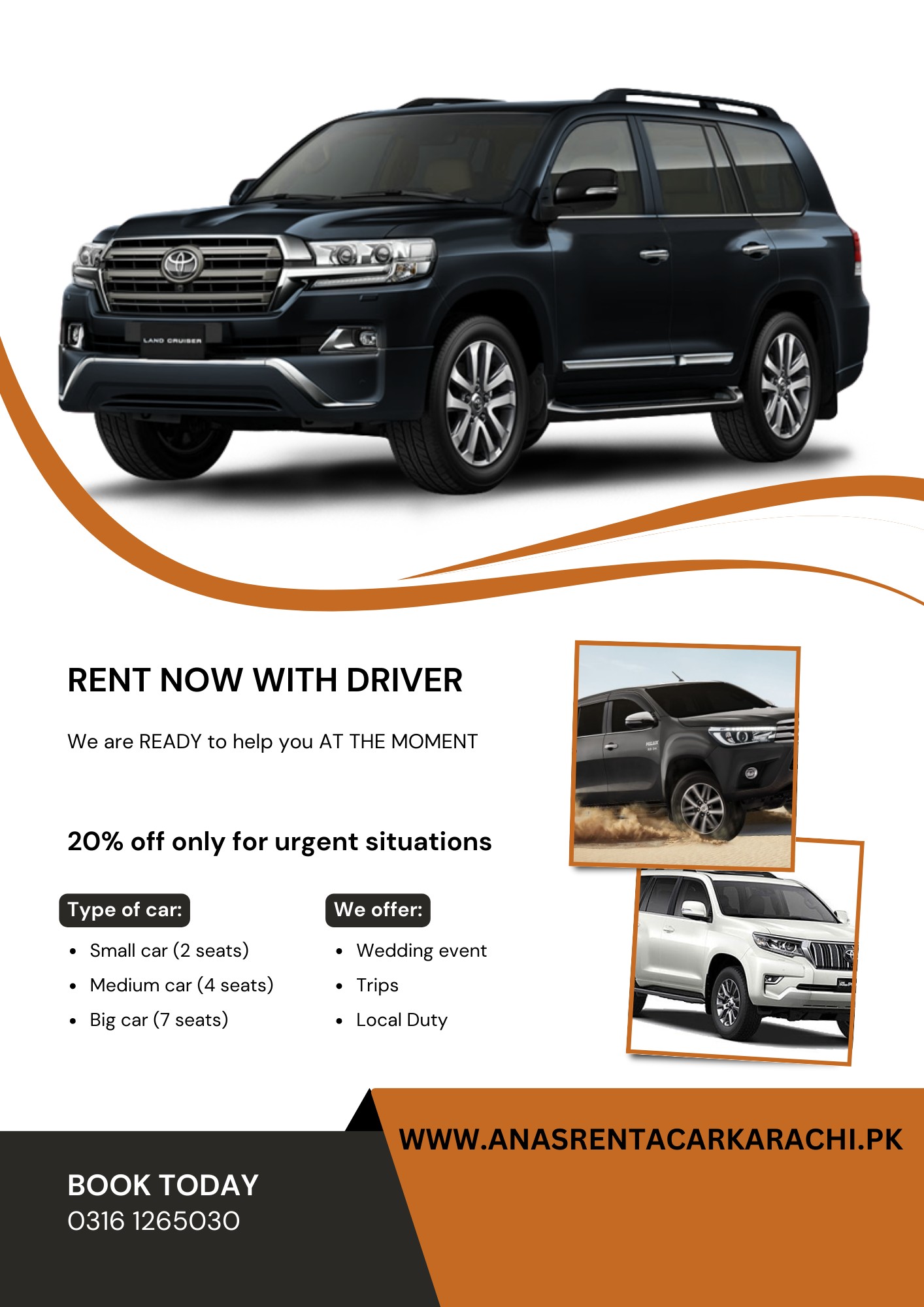 Anas rent a car Karachi | Karachi