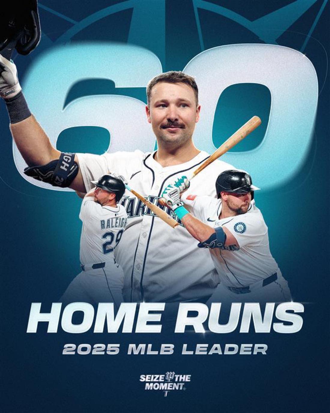 Nole - Former FSU star Cal Raleigh is your 2025 MLB home run leader! 🔥🏆 ...