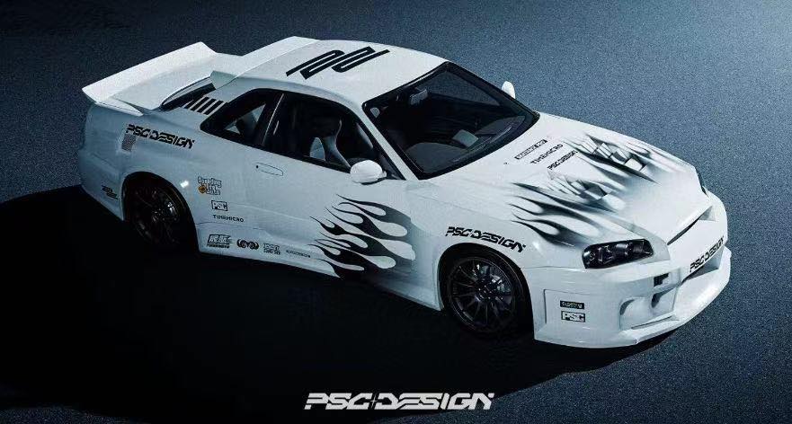 Timemicro x PSC Design R34 “Smilodon” White | 2026 HK Auto Fest