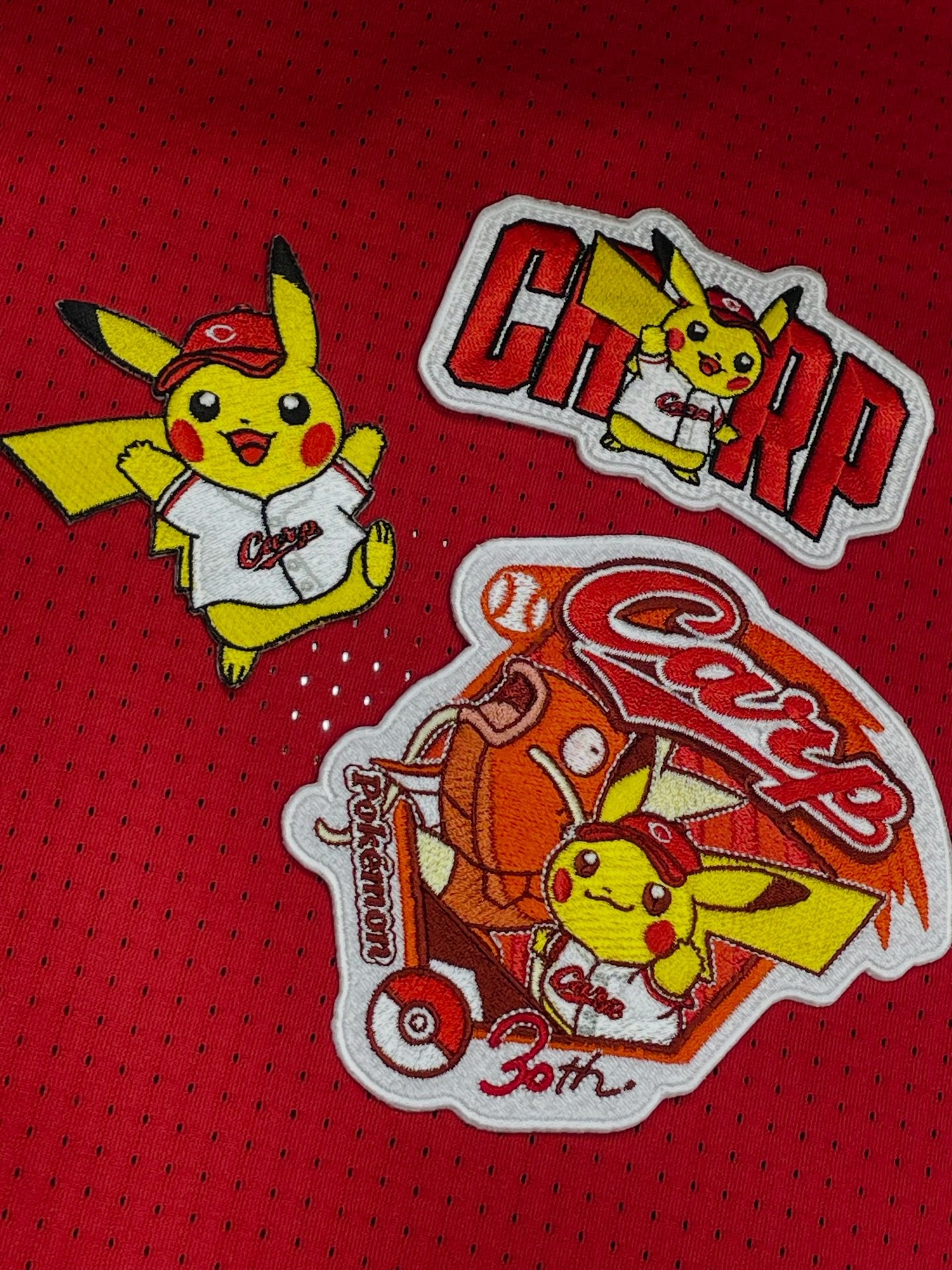 ひろしまブランドショップ - ポケモン×カープコラボワッペンが入荷