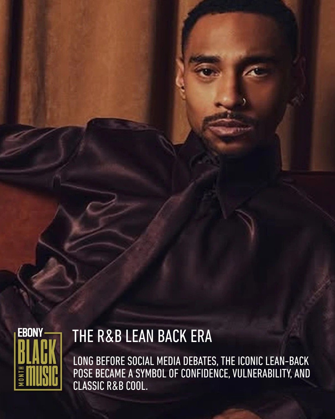 The R&B lean-back pose has become almost as iconic as the music 