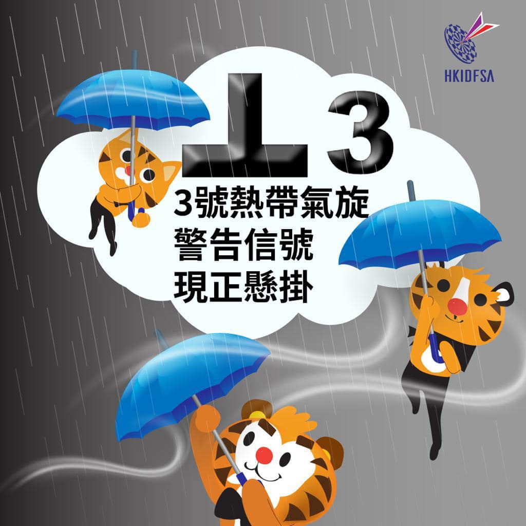 【風暴馬鞍-三號強風信號生效 ] 天文台在12 時 40 分，發出三號強風信號 並考慮晚上6至9時再改發8號風球 大家注意安全⚠️記得留在安全 ...